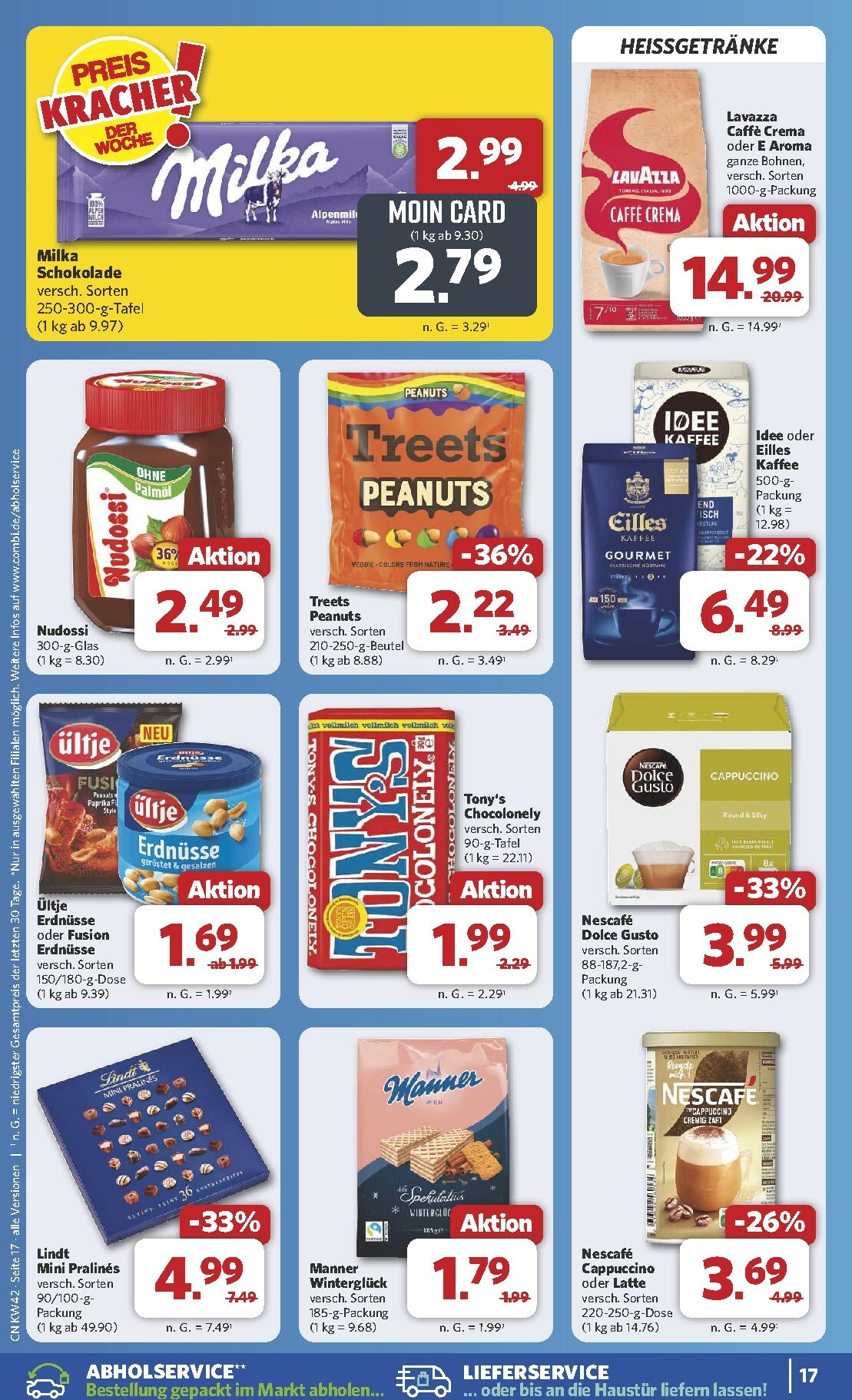 combi - Combi-Prospekt gültig vom 13.10. bis 18.10. - page: 20