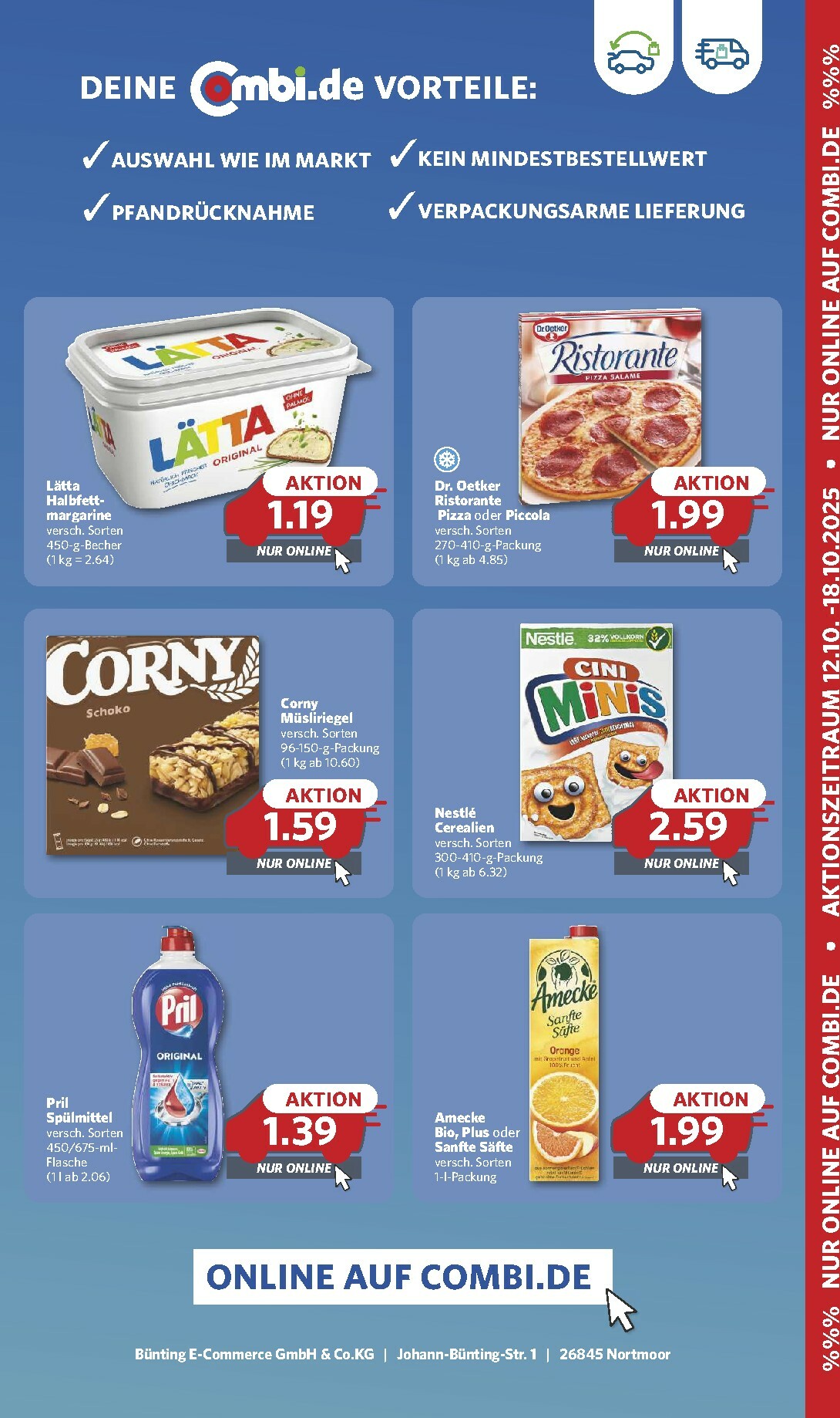 combi - Combi-Prospekt gültig vom 13.10. bis 18.10. - page: 15