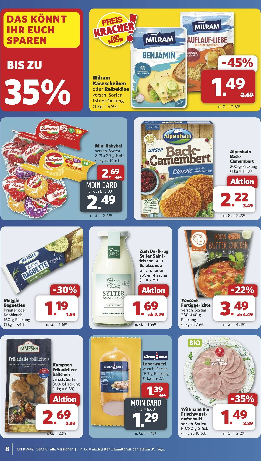 combi - Combi-Prospekt gültig vom 13.10. bis 18.10. - page: 8