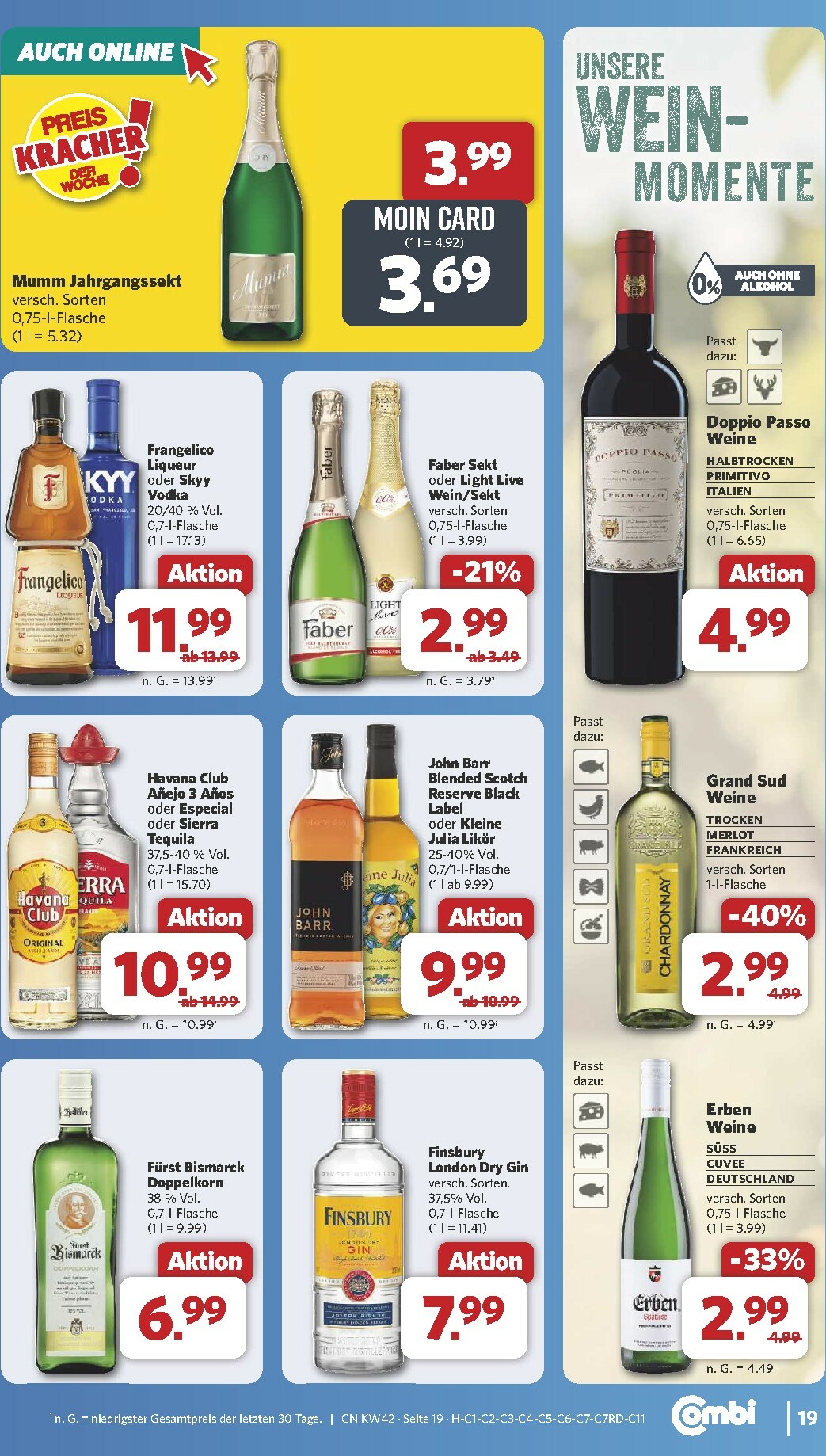 combi - Combi-Prospekt gültig vom 13.10. bis 18.10. - page: 24