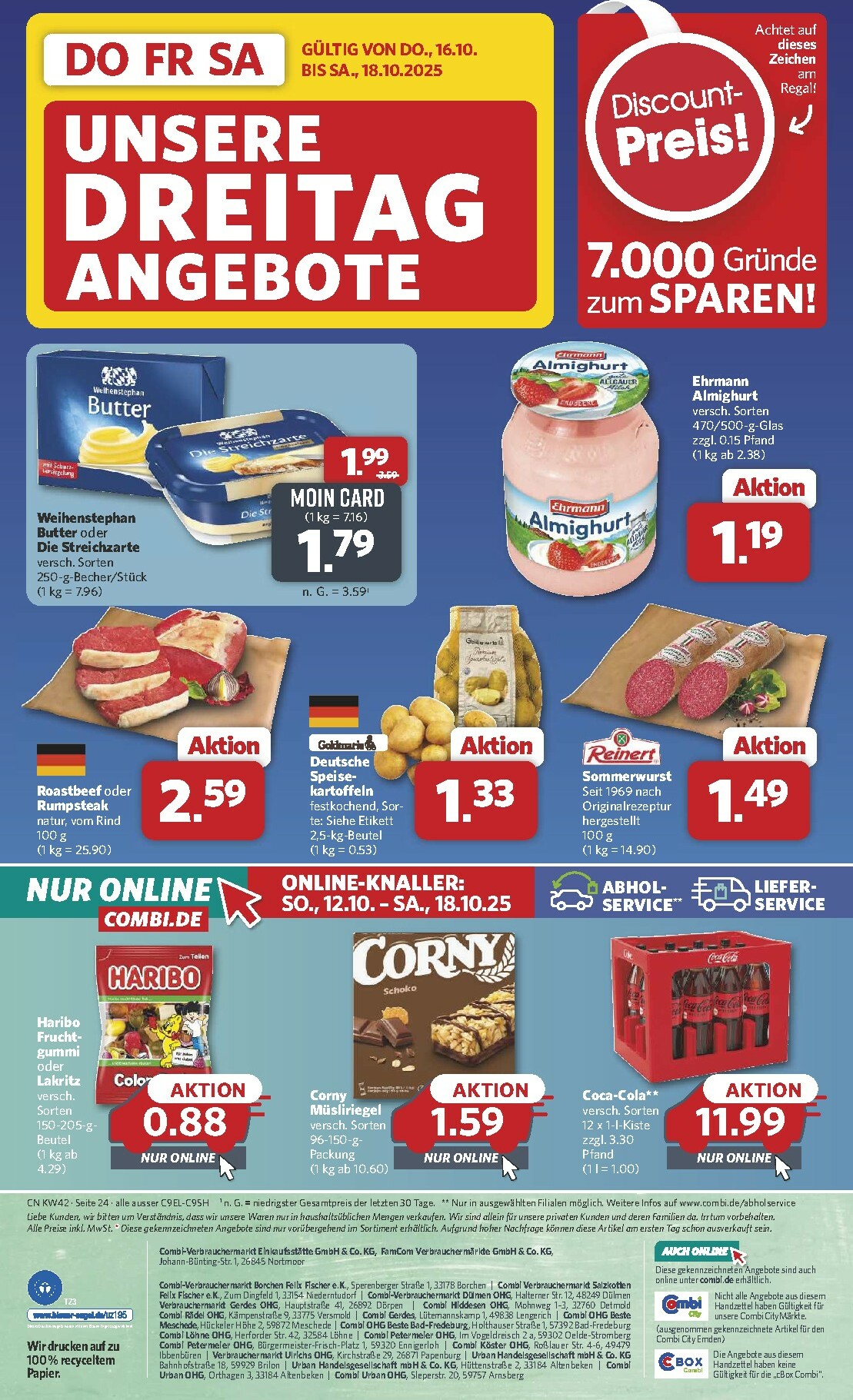 combi - Combi-Prospekt gültig vom 13.10. bis 18.10. - page: 29