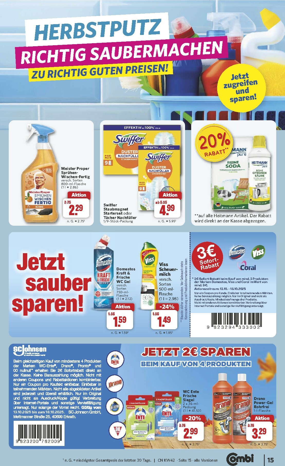 combi - Combi-Prospekt gültig vom 13.10. bis 18.10. - page: 17