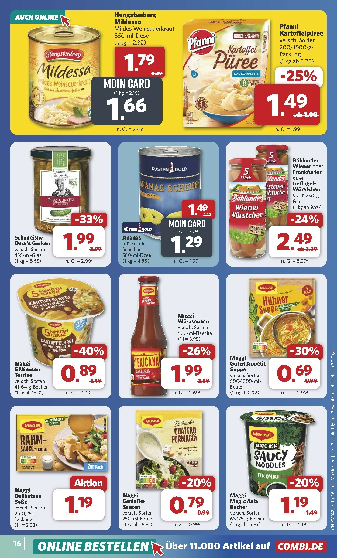 combi - Combi-Prospekt gültig vom 13.10. bis 18.10. - page: 19