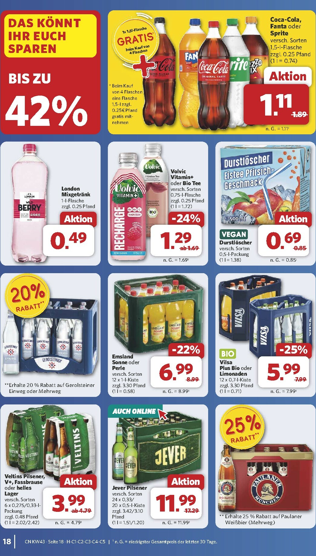 combi - Combi-Prospekt gültig vom 20.10. bis 25.10. - page: 23