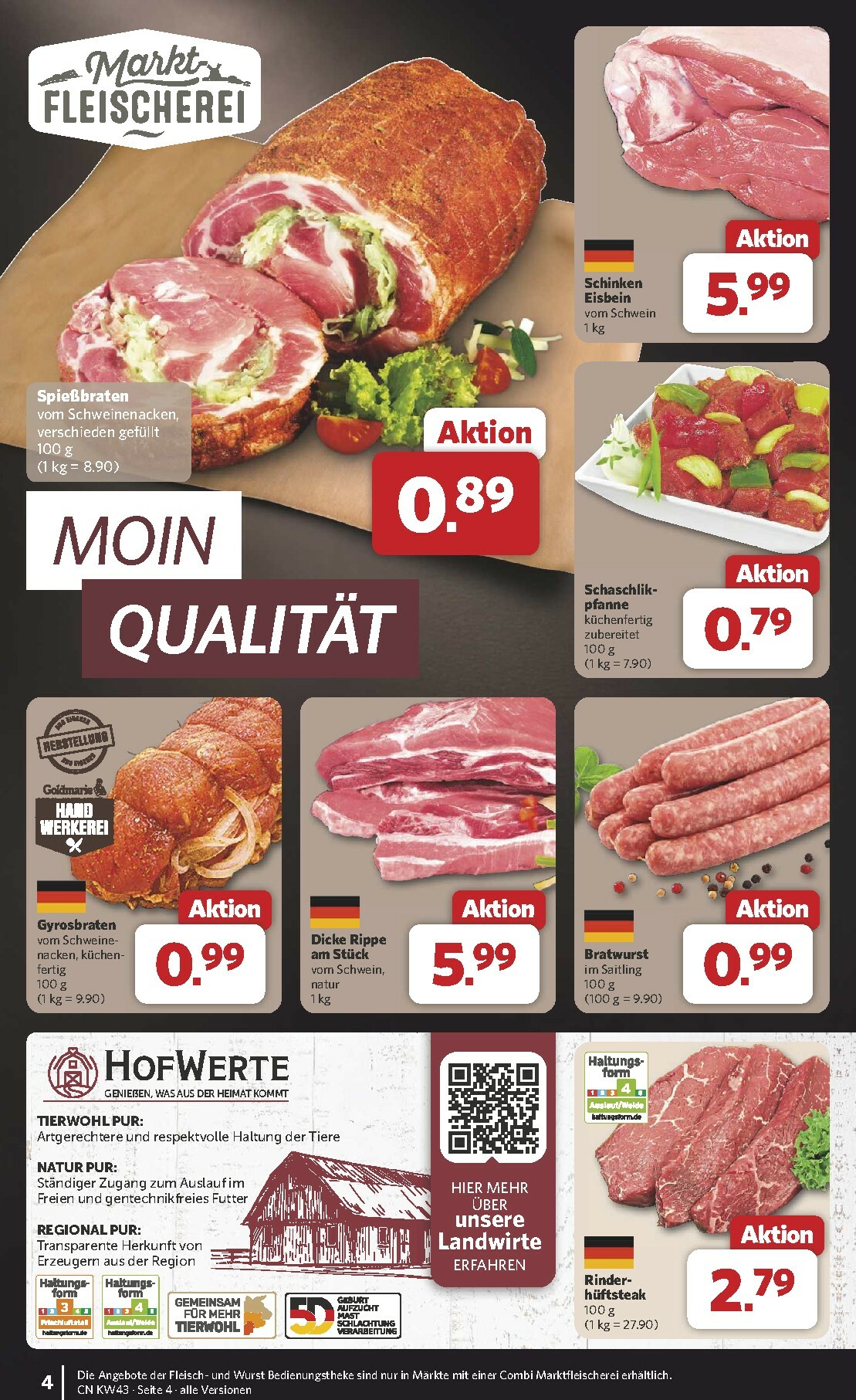 combi - Combi-Prospekt gültig vom 20.10. bis 25.10. - page: 4