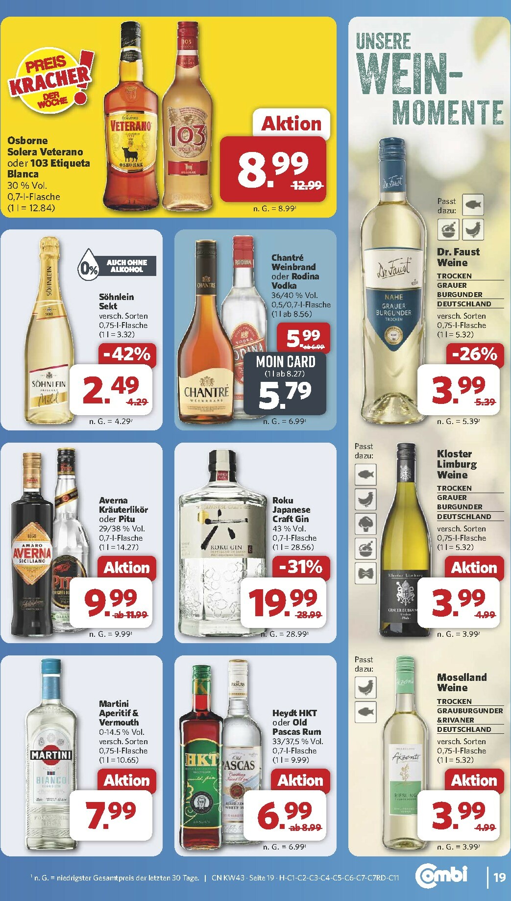 combi - Combi-Prospekt gültig vom 20.10. bis 25.10. - page: 24