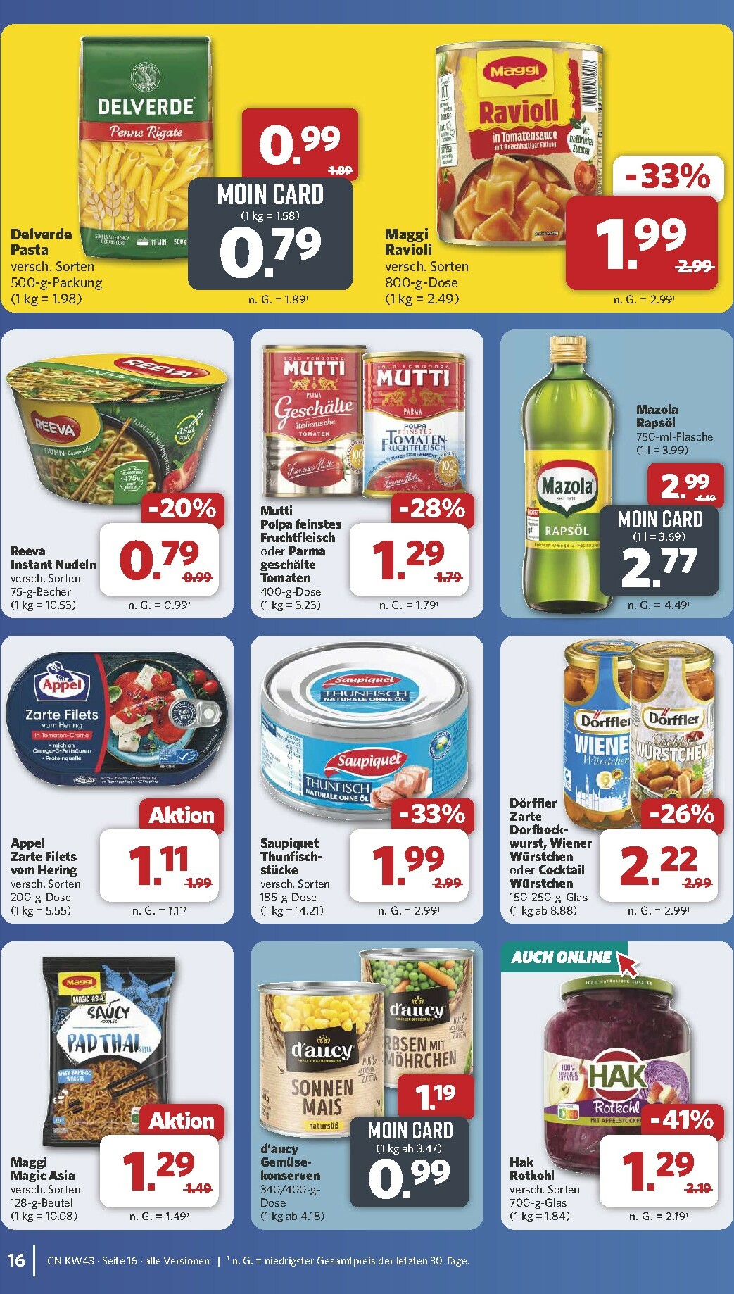 combi - Combi-Prospekt gültig vom 20.10. bis 25.10. - page: 21