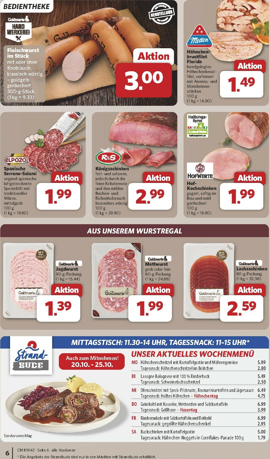 combi - Combi-Prospekt gültig vom 20.10. bis 25.10. - page: 6