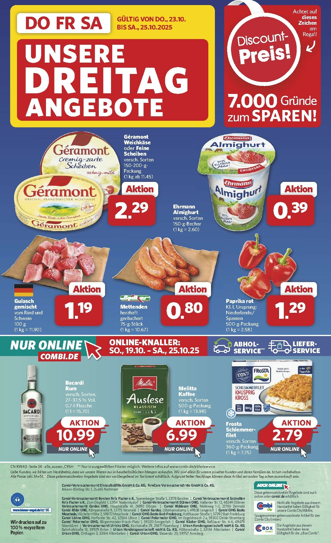 combi - Combi-Prospekt gültig vom 20.10. bis 25.10. - page: 30