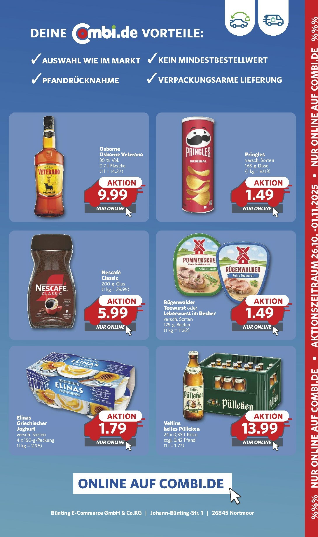 combi - Combi-Prospekt gültig vom 27.10. bis 01.11. - page: 28