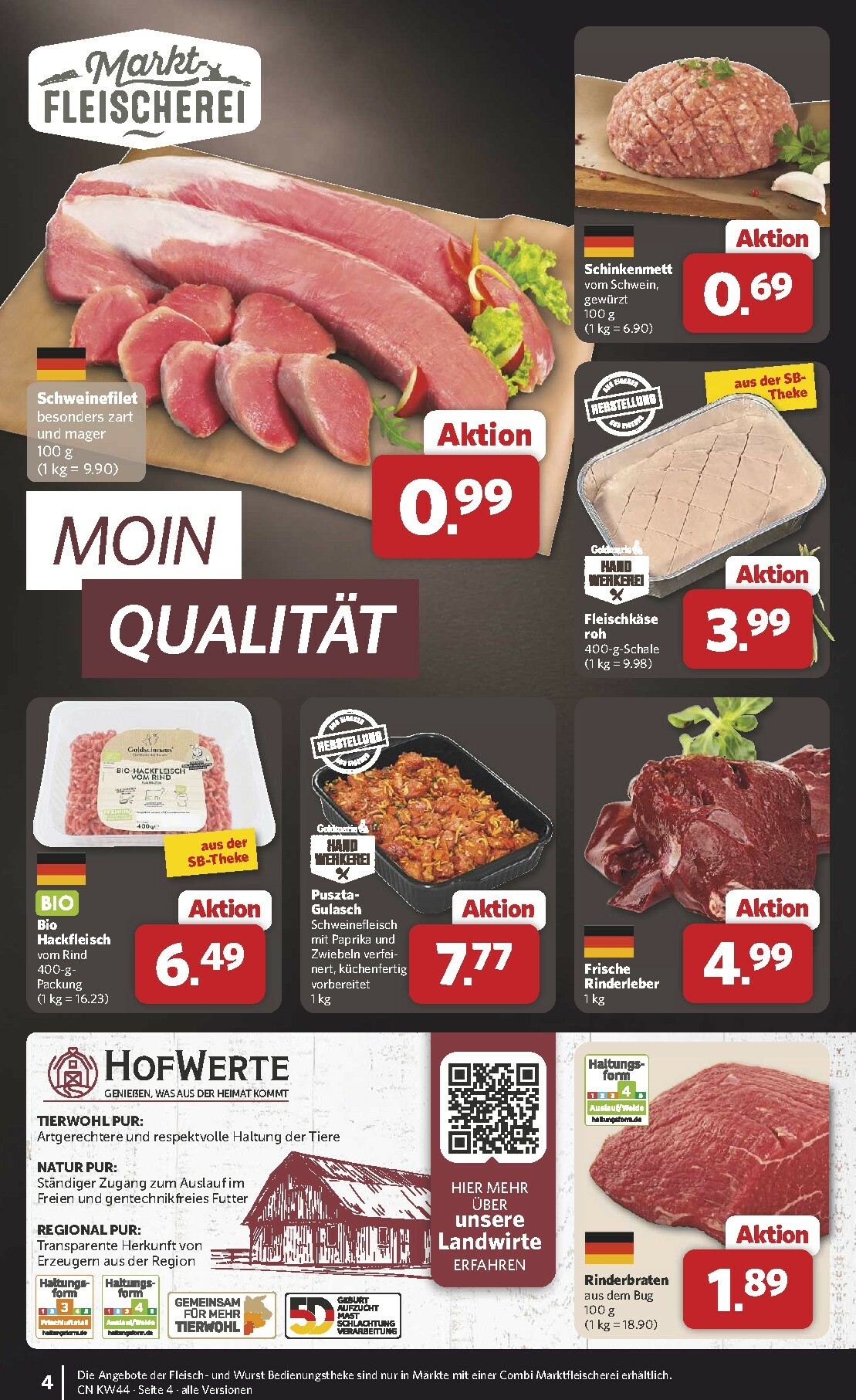 combi - Combi-Prospekt gültig vom 27.10. bis 01.11. - page: 4