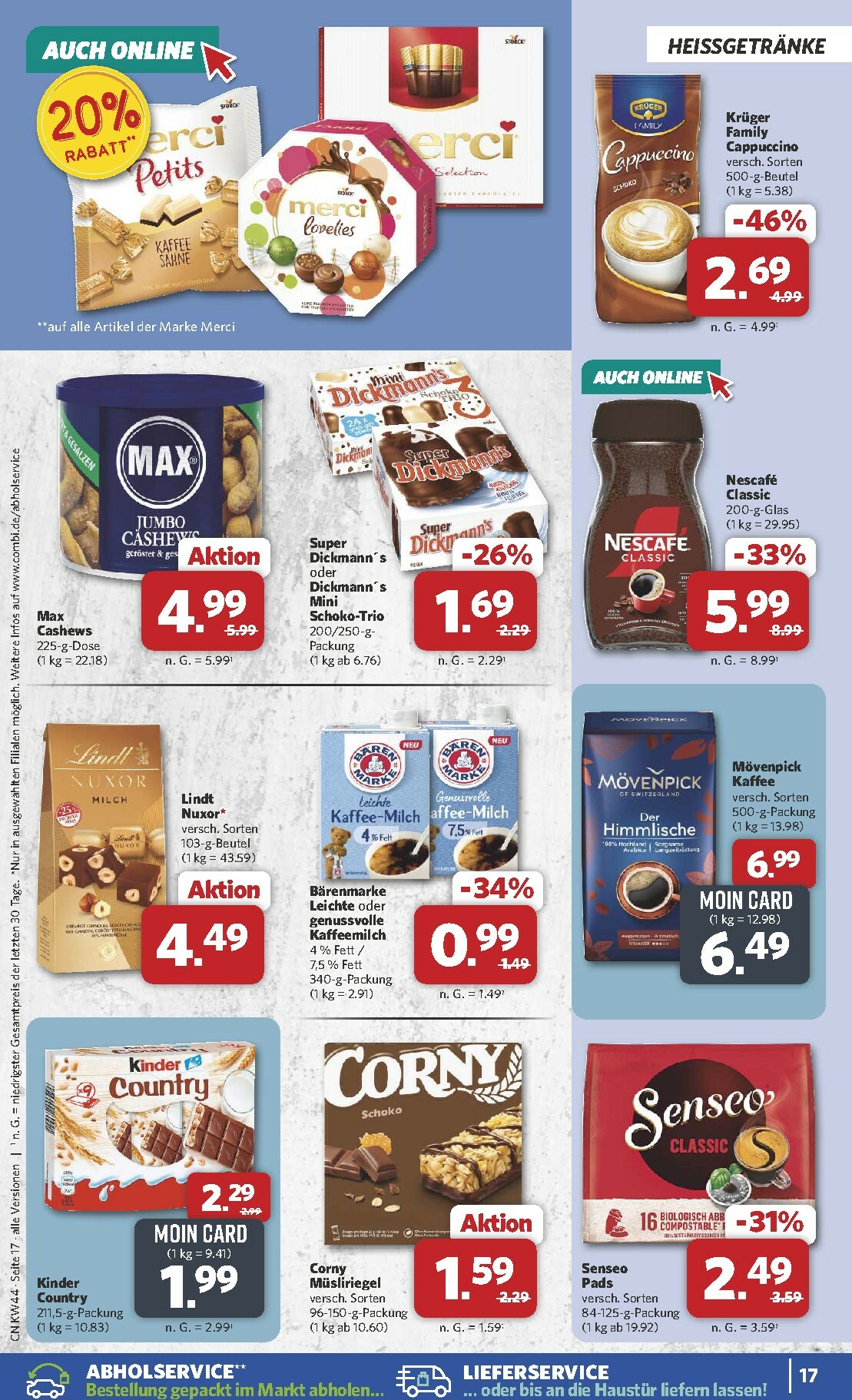 combi - Combi-Prospekt gültig vom 27.10. bis 01.11. - page: 18