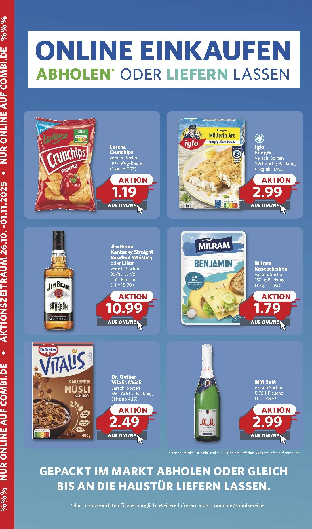 combi - Combi-Prospekt gültig vom 27.10. bis 01.11. - page: 27