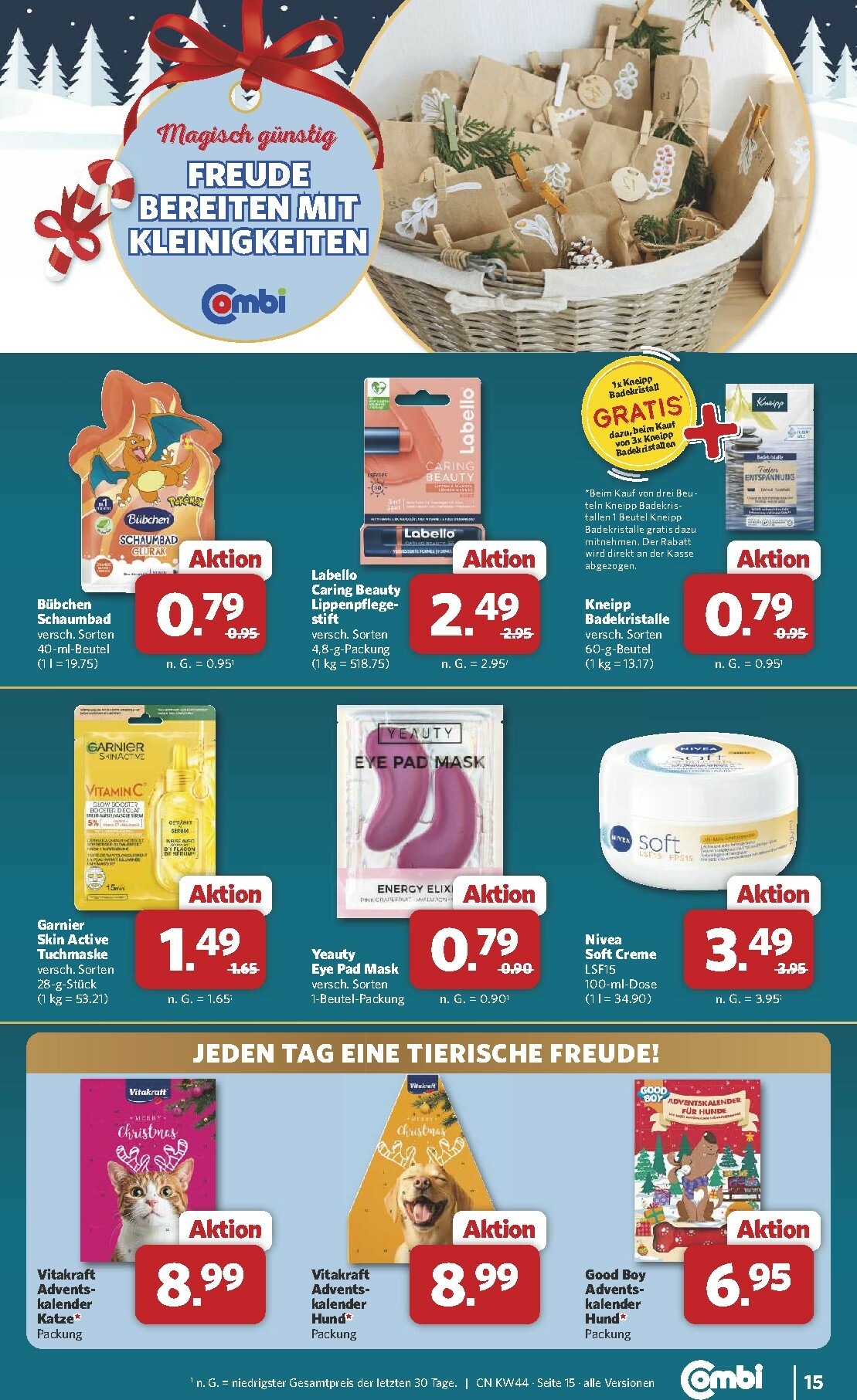 combi - Combi-Prospekt gültig vom 27.10. bis 01.11. - page: 16