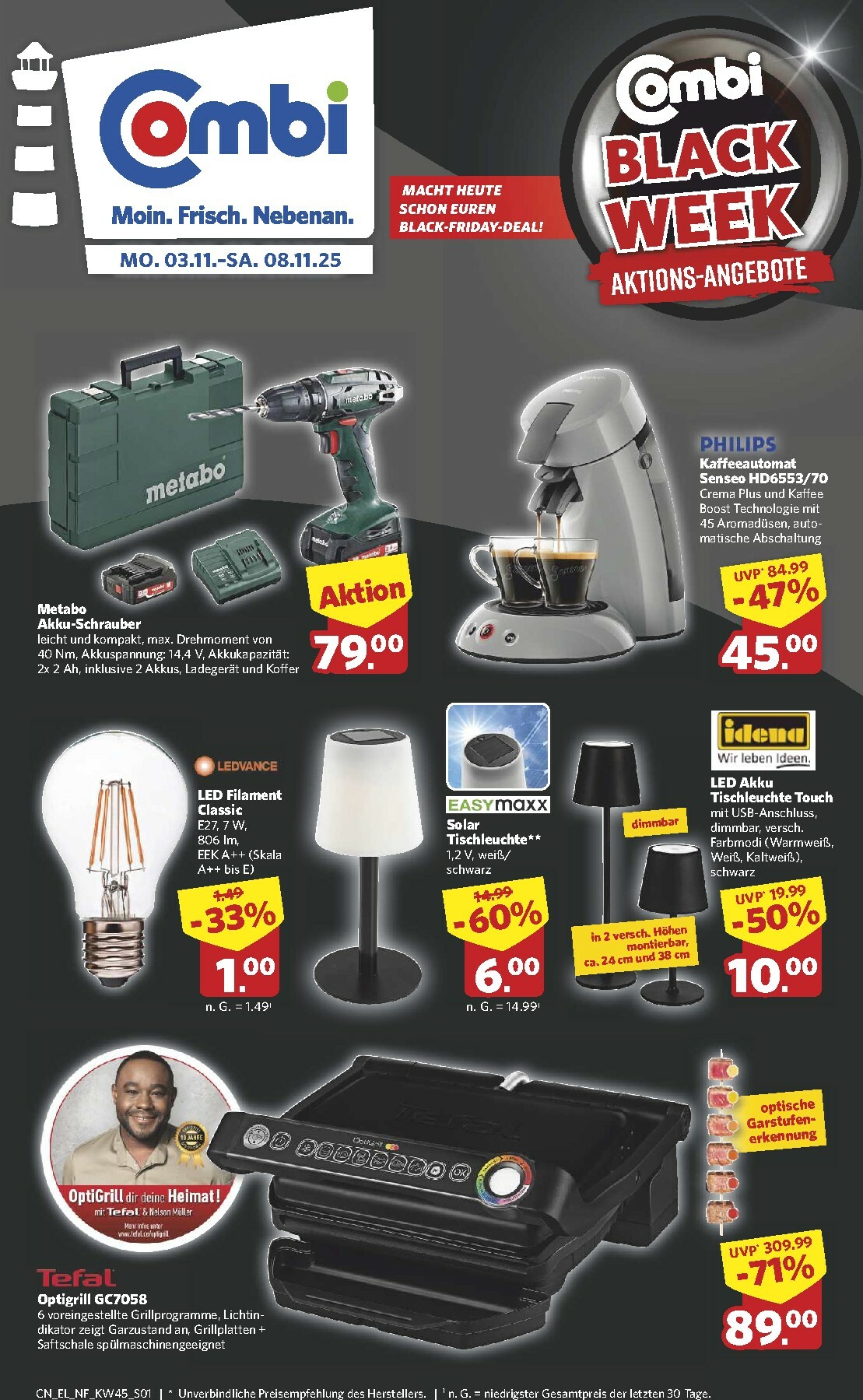 combi - Combi - Black Week-Prospekt gültig vom 03.11. bis 08.11.