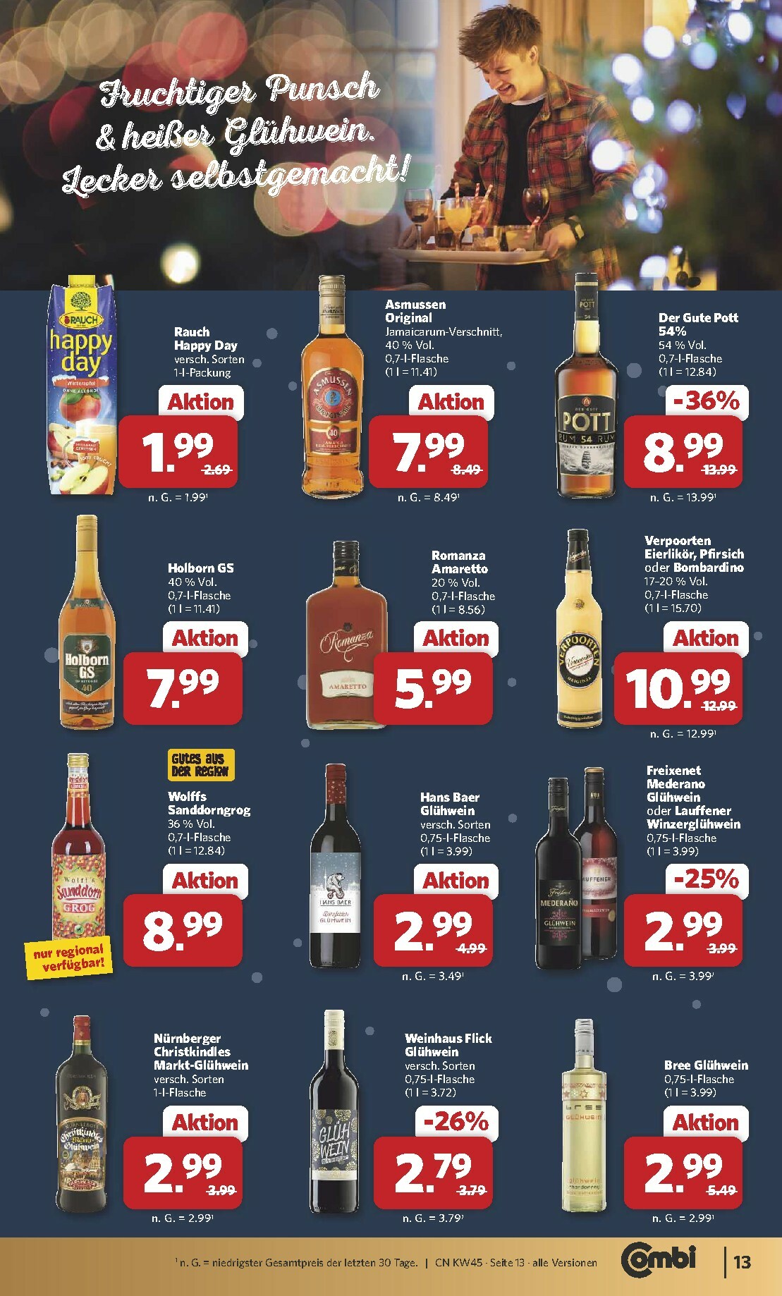 combi - Combi-Prospekt gültig vom 03.11. bis 08.11. - page: 13