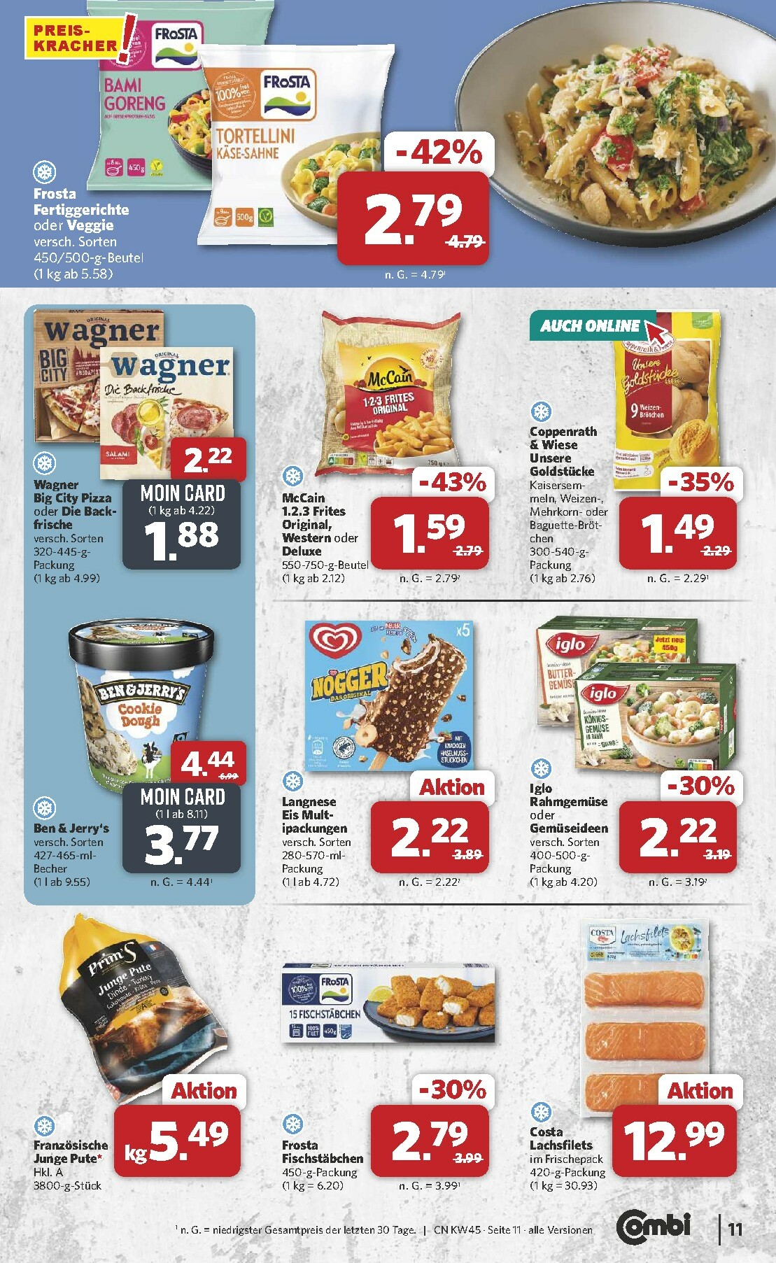 combi - Combi-Prospekt gültig vom 03.11. bis 08.11. - page: 11