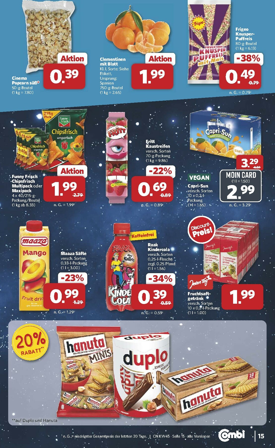 combi - Combi-Prospekt gültig vom 03.11. bis 08.11. - page: 15