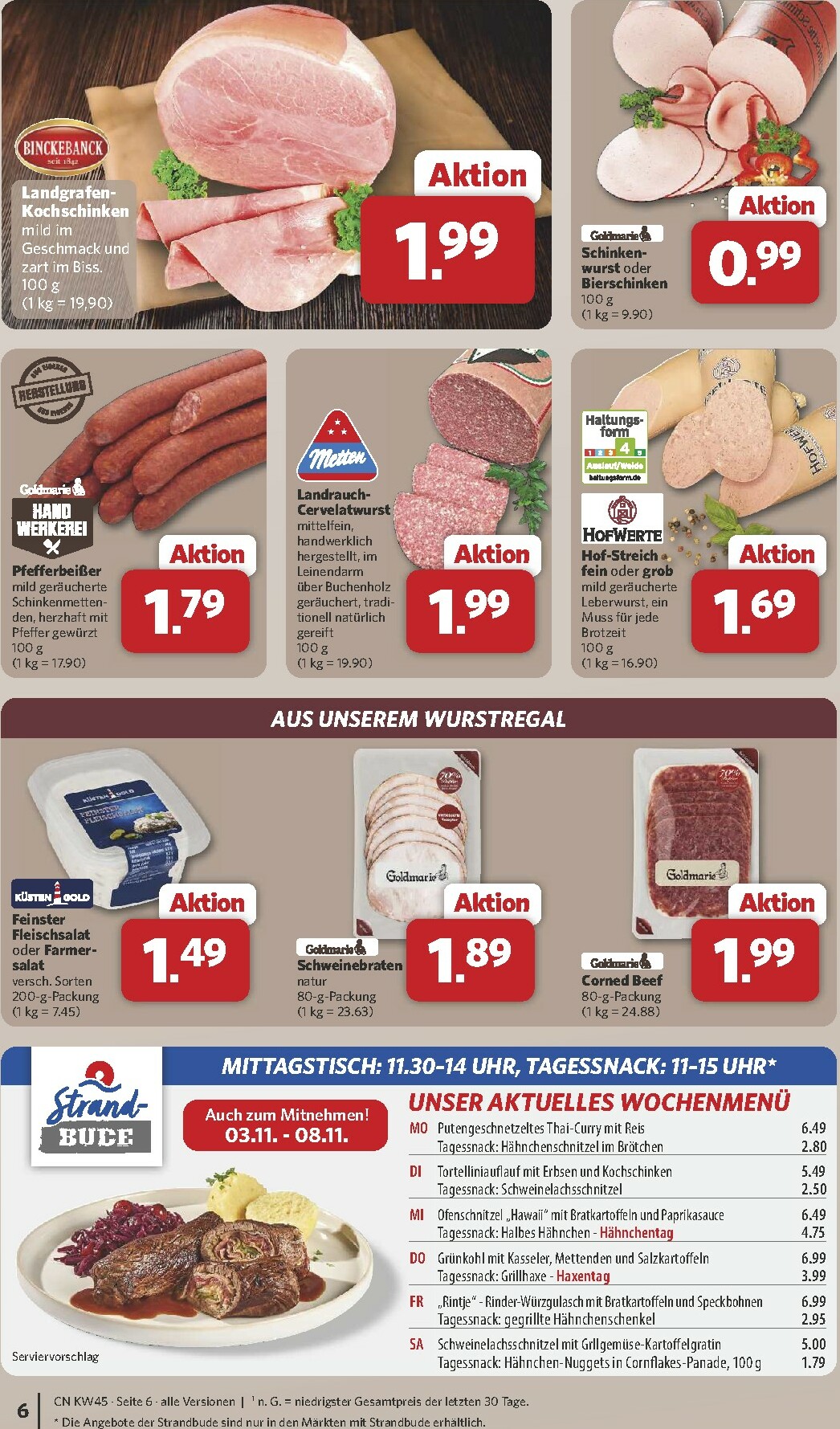 combi - Combi-Prospekt gültig vom 03.11. bis 08.11. - page: 6