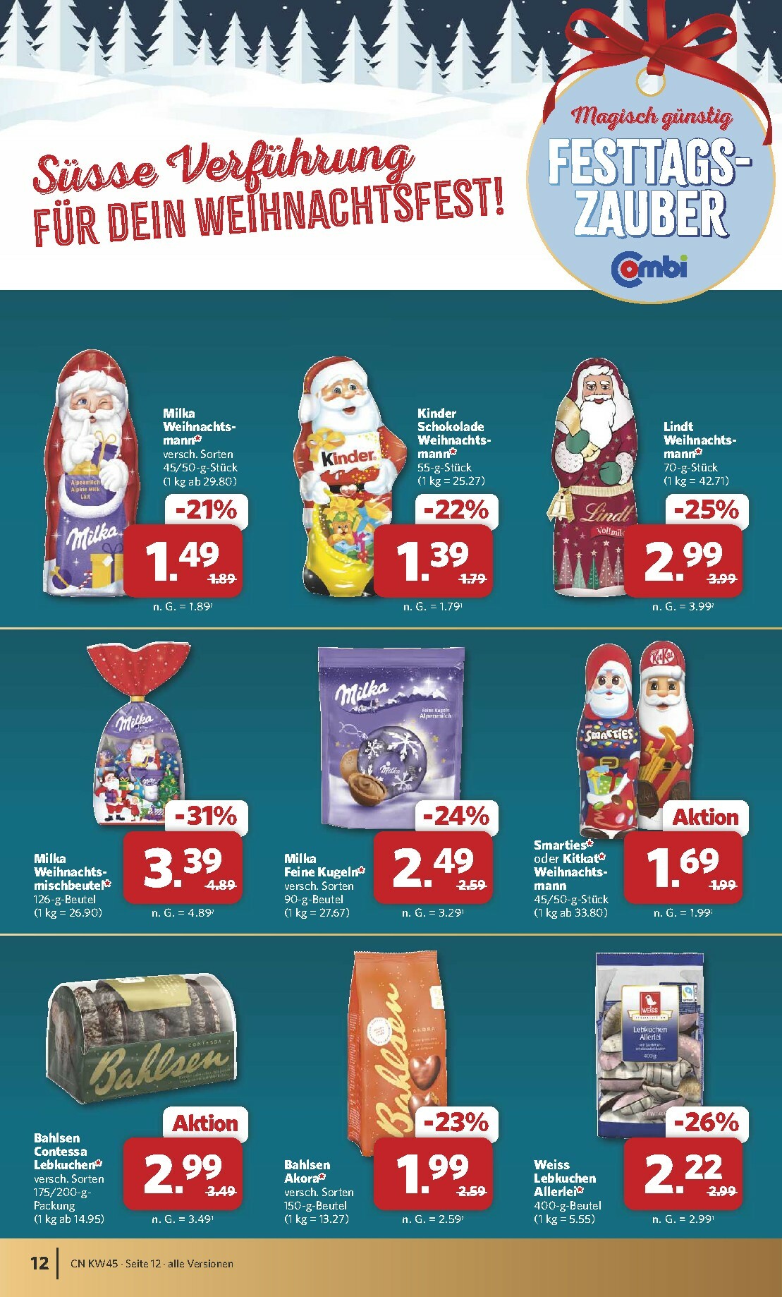 combi - Combi-Prospekt gültig vom 03.11. bis 08.11. - page: 12
