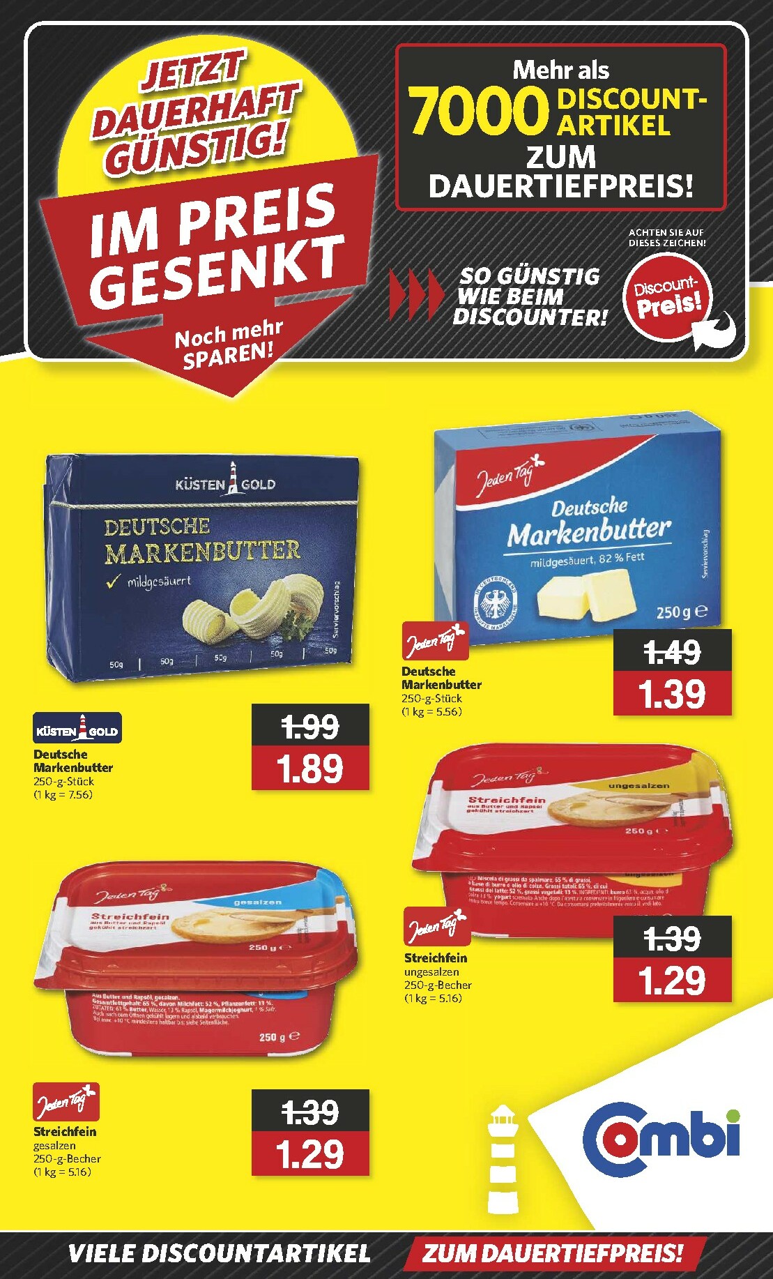 combi - Combi - Im Preis Gesenkt-Prospekt gültig vom 29.10. bis 03.11.