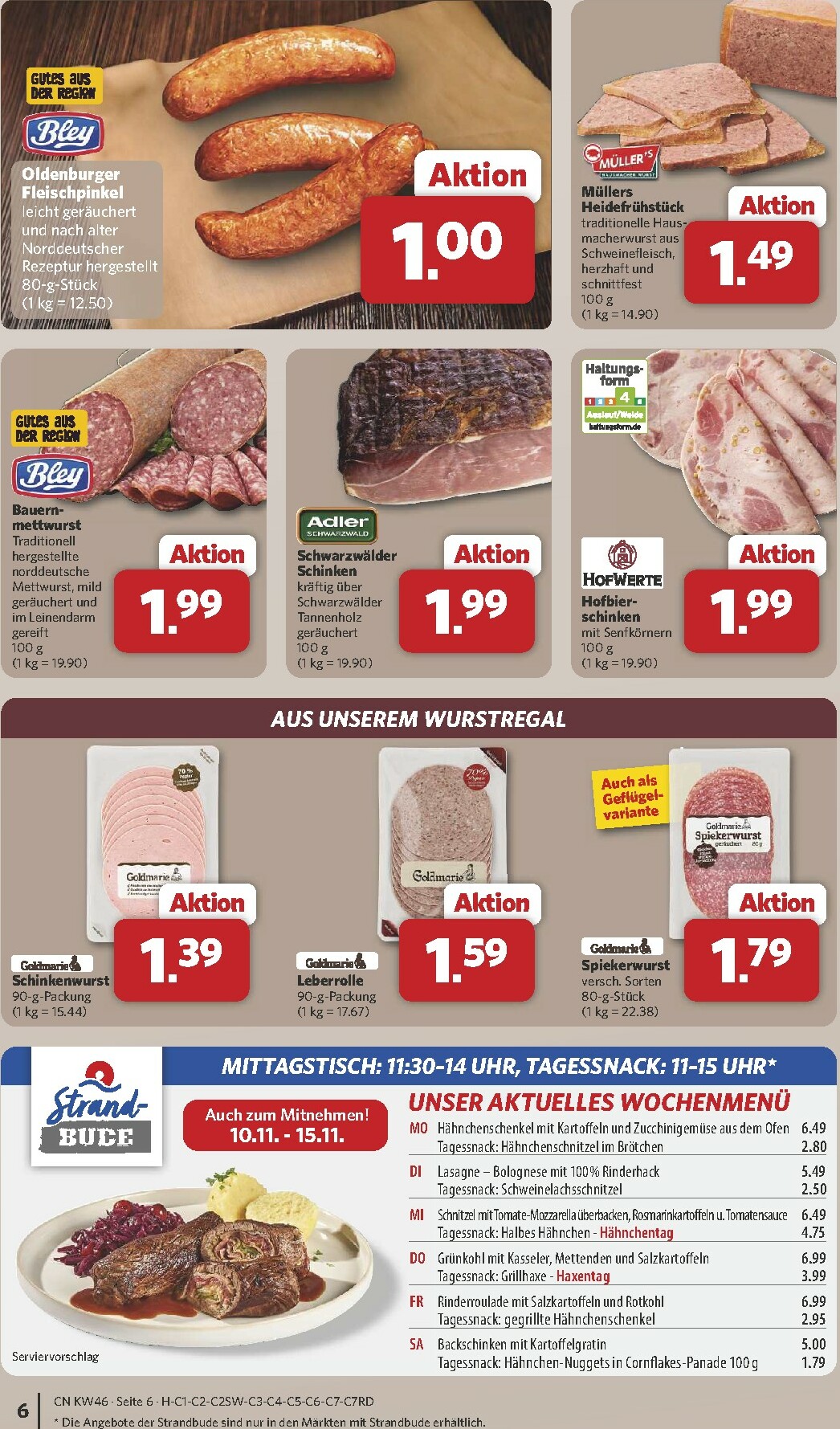 combi - Combi-Prospekt gültig vom 10.11. bis 15.11. - page: 6