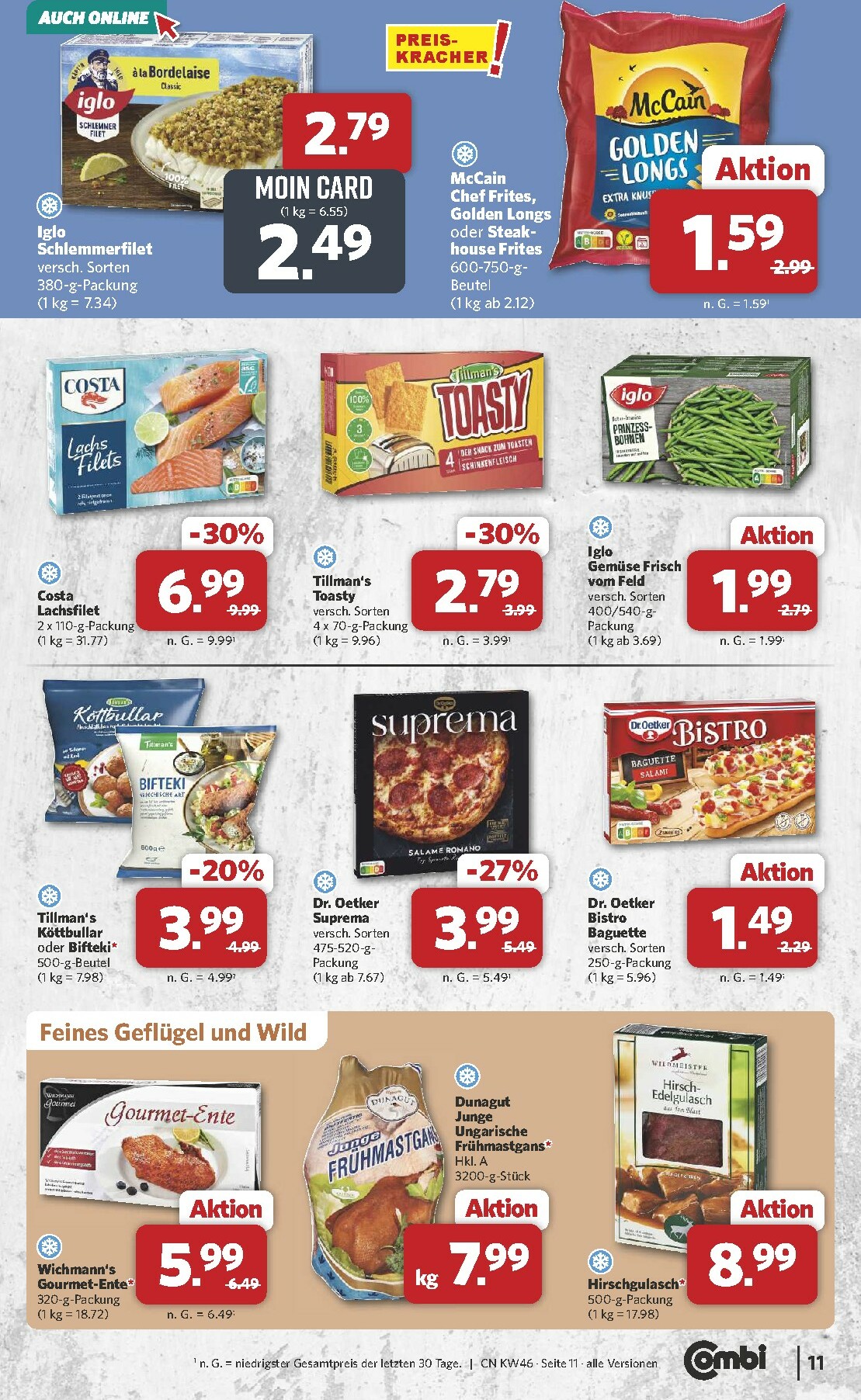 combi - Combi-Prospekt gültig vom 10.11. bis 15.11. - page: 11