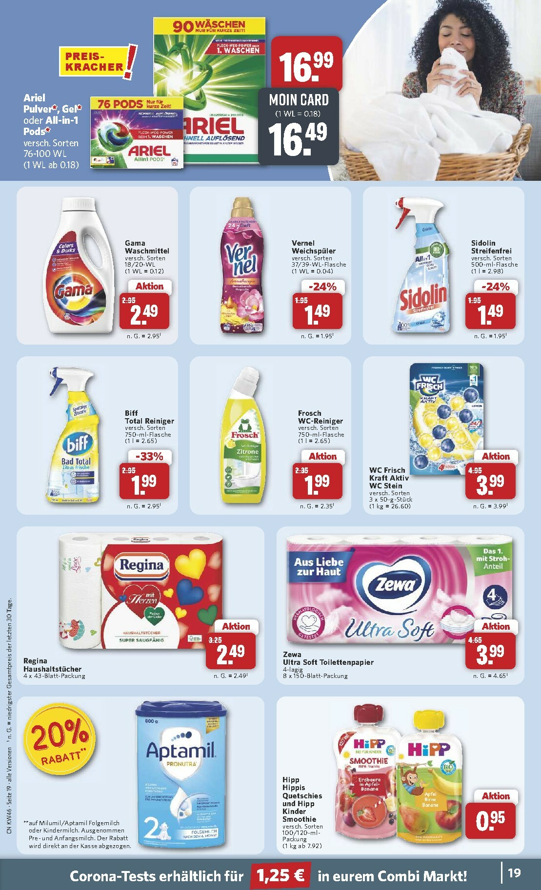 combi - Combi-Prospekt gültig vom 10.11. bis 15.11. - page: 22