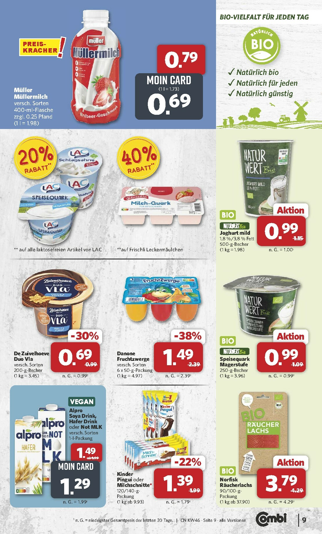 combi - Combi-Prospekt gültig vom 10.11. bis 15.11. - page: 9