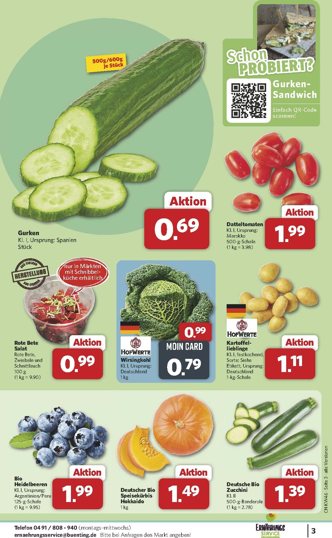 combi - Combi-Prospekt gültig vom 10.11. bis 15.11. - page: 3