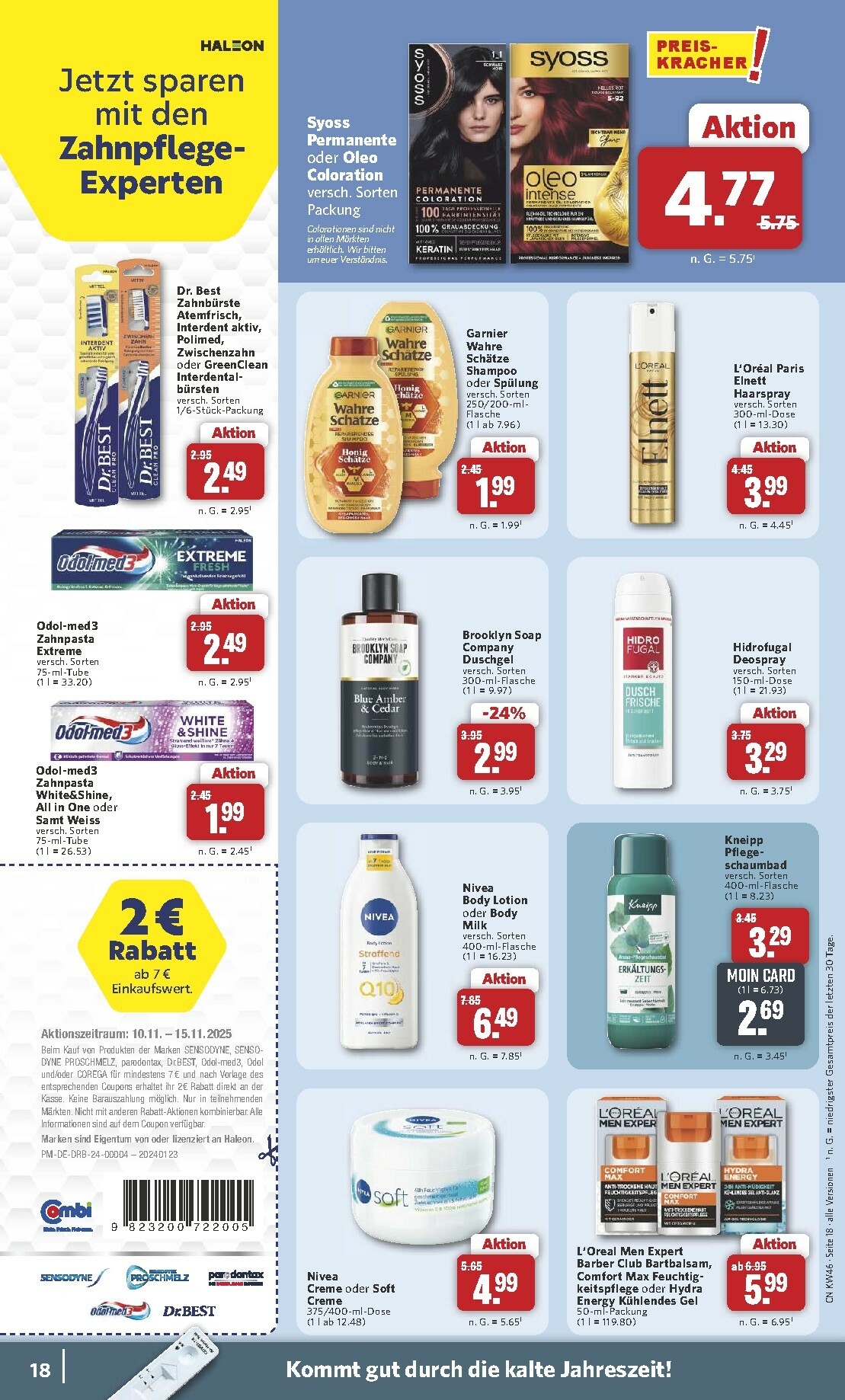 combi - Combi-Prospekt gültig vom 10.11. bis 15.11. - page: 20