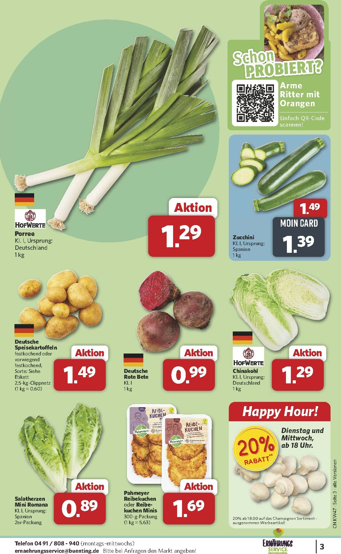 combi - Combi-Prospekt gültig vom 17.11. bis 22.11. - page: 3