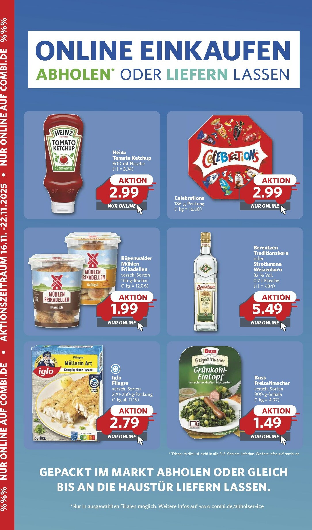 combi - Combi - Online Einkaufen-Prospekt gültig vom 16.11. bis 22.11.