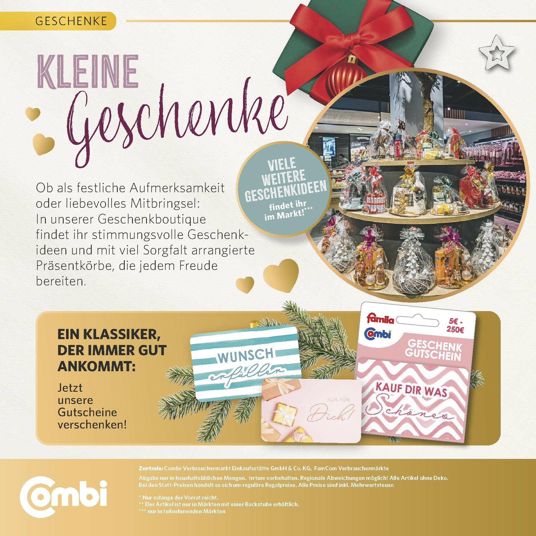 combi - Combi - Festliche Momente-Prospekt gültig vom 24.11. bis 31.12. - page: 32