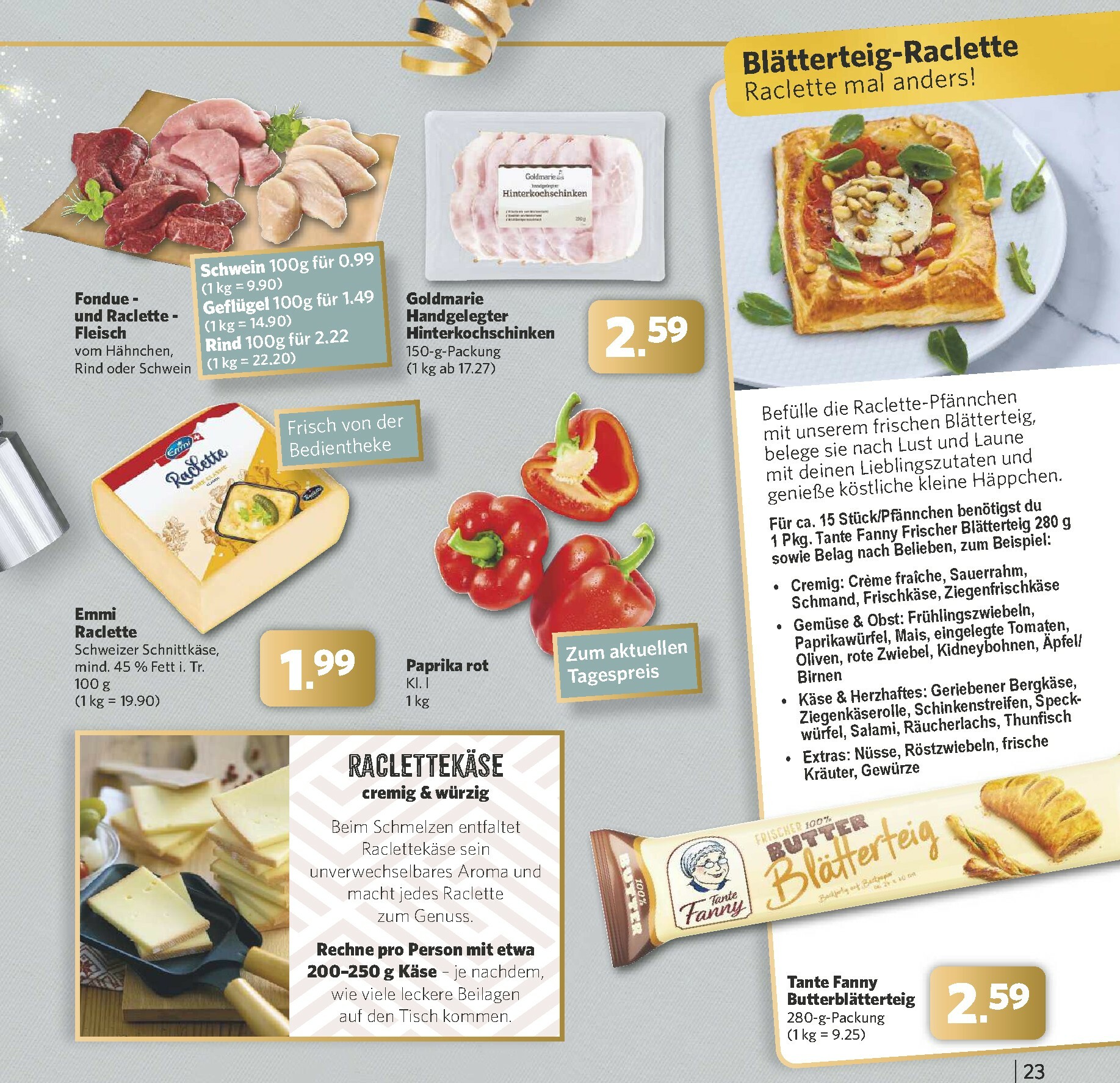 combi - Combi - Festliche Momente-Prospekt gültig vom 24.11. bis 31.12. - page: 23