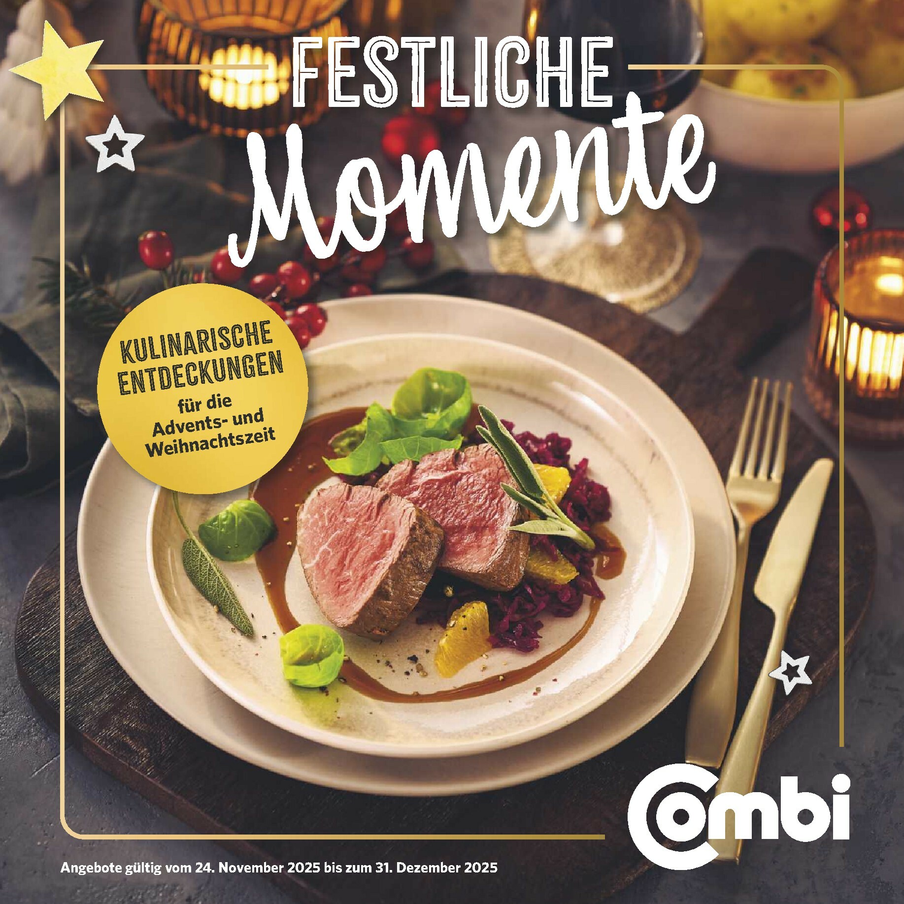 combi - Combi - Festliche Momente-Prospekt gültig vom 24.11. bis 31.12.