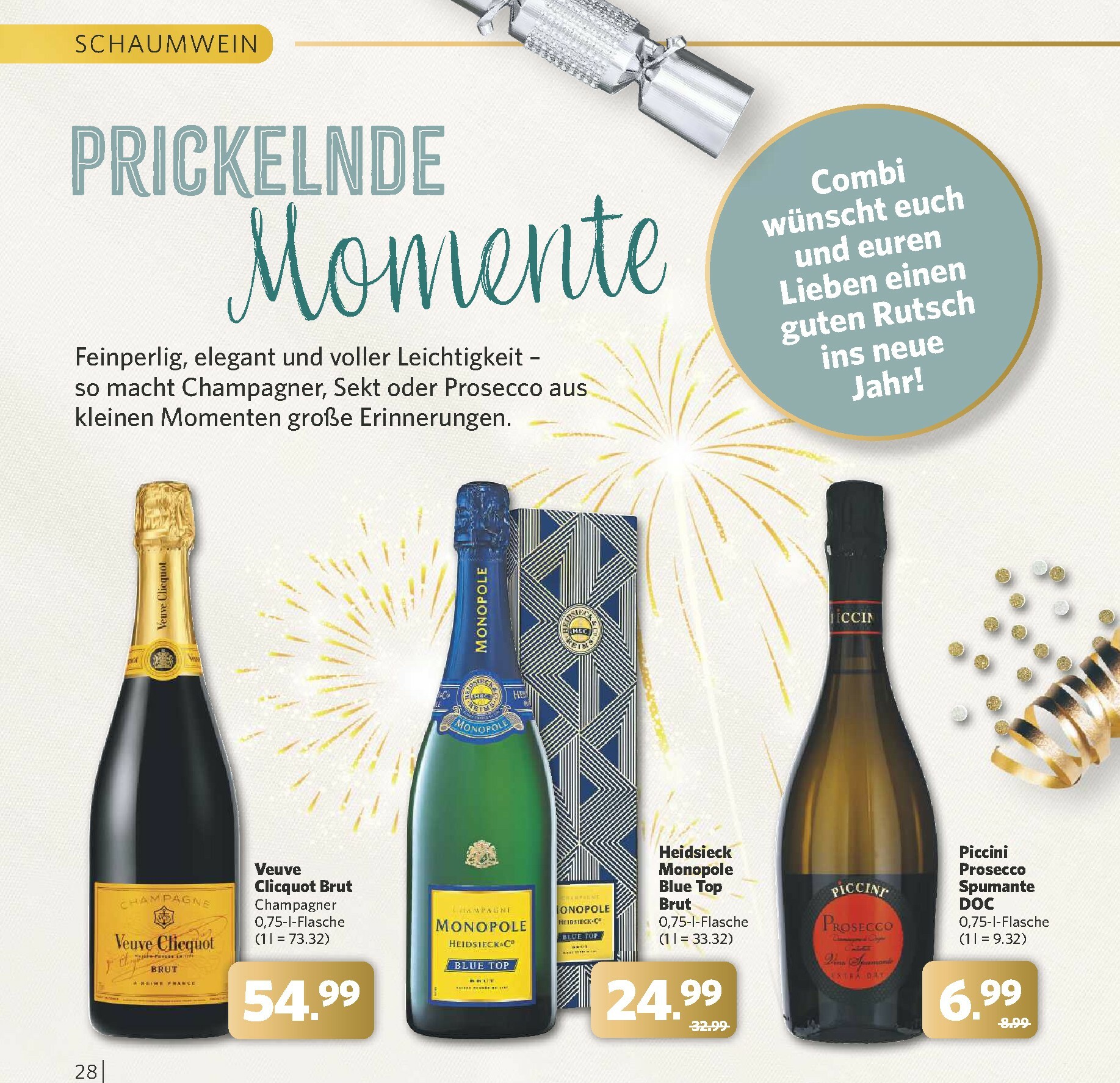 combi - Combi - Festliche Momente-Prospekt gültig vom 24.11. bis 31.12. - page: 28