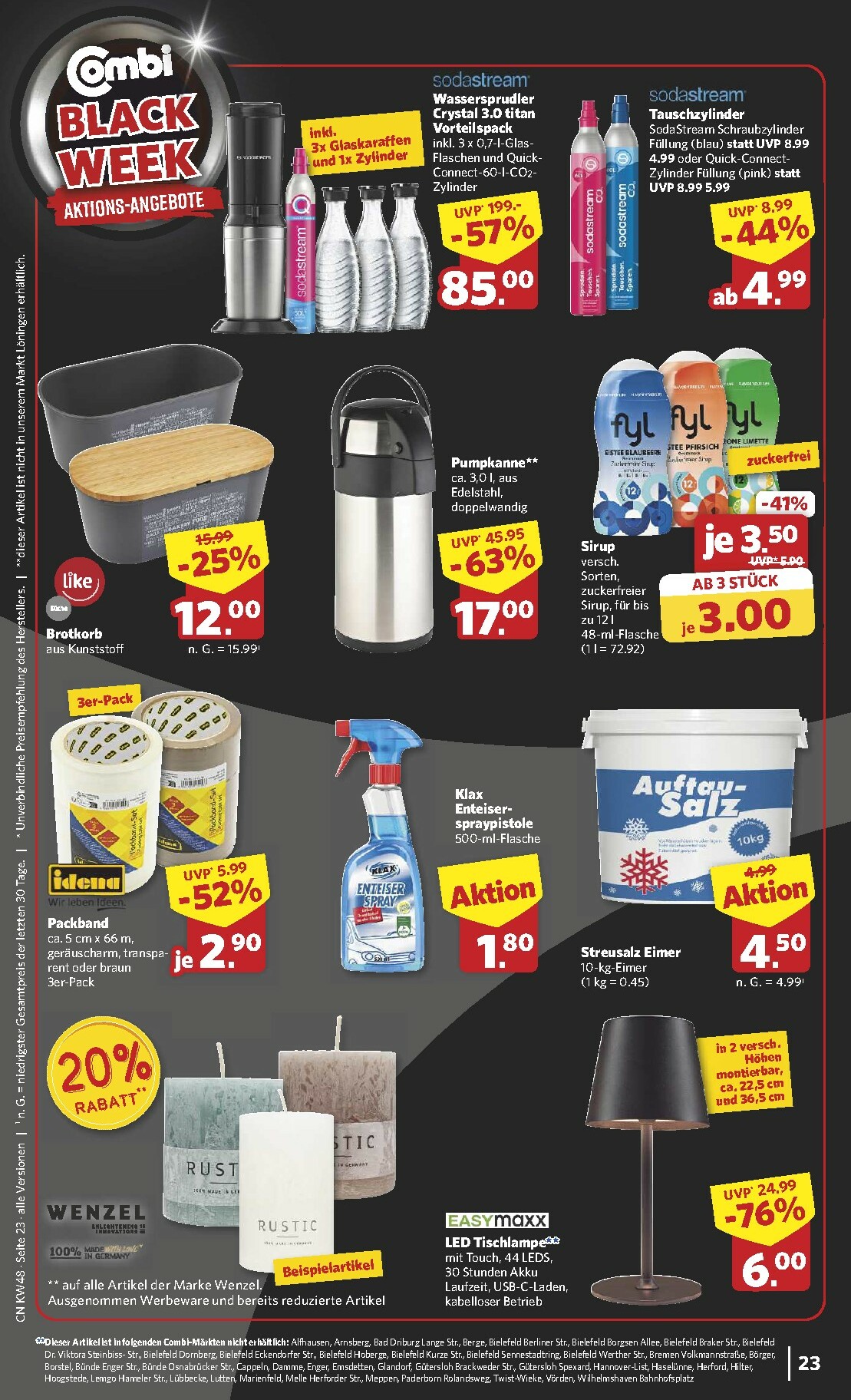 combi - Combi-Prospekt gültig vom 24.11. bis 29.11. - page: 25