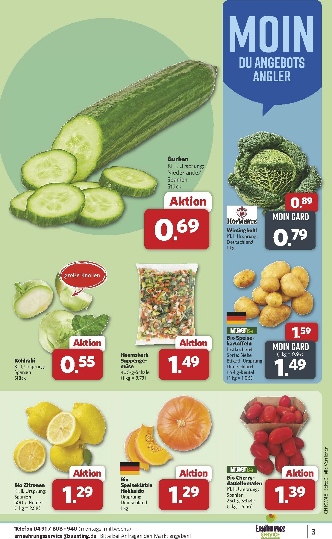 combi - Combi-Prospekt gültig vom 24.11. bis 29.11. - page: 3