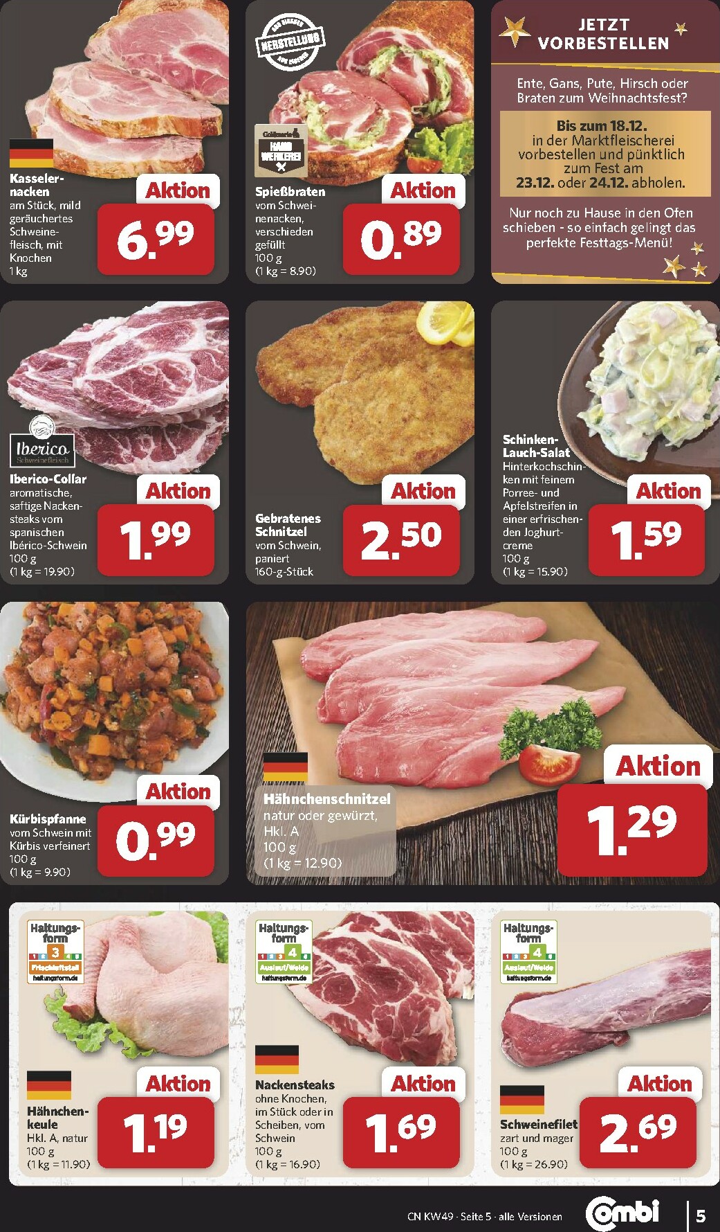 combi - Combi-Prospekt gültig vom 01.12. bis 06.12. - page: 5