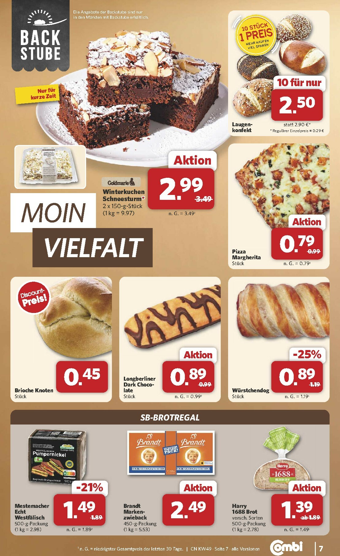 combi - Combi-Prospekt gültig vom 01.12. bis 06.12. - page: 7