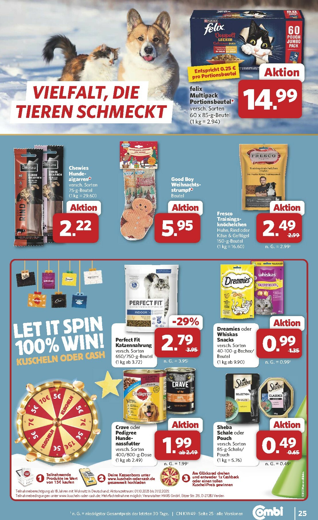 combi - Combi-Prospekt gültig vom 01.12. bis 06.12. - page: 25