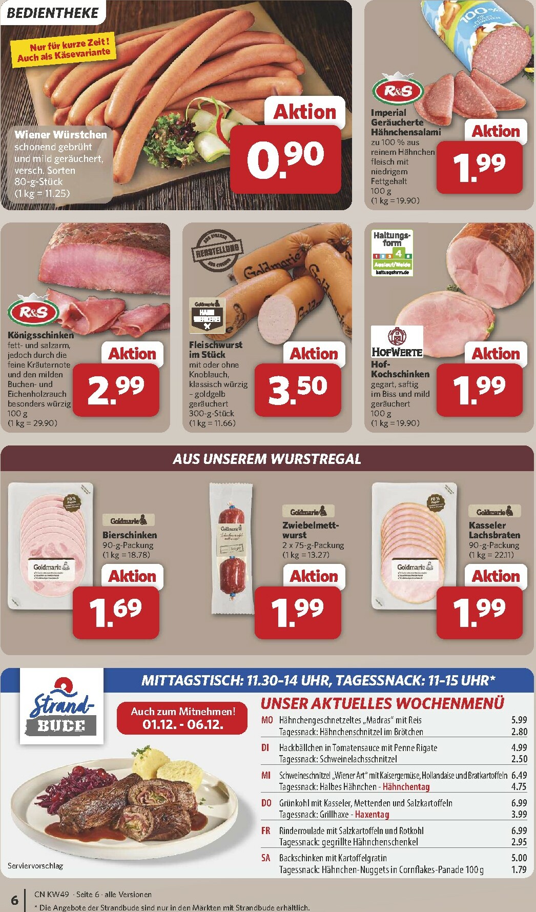 combi - Combi-Prospekt gültig vom 01.12. bis 06.12. - page: 6