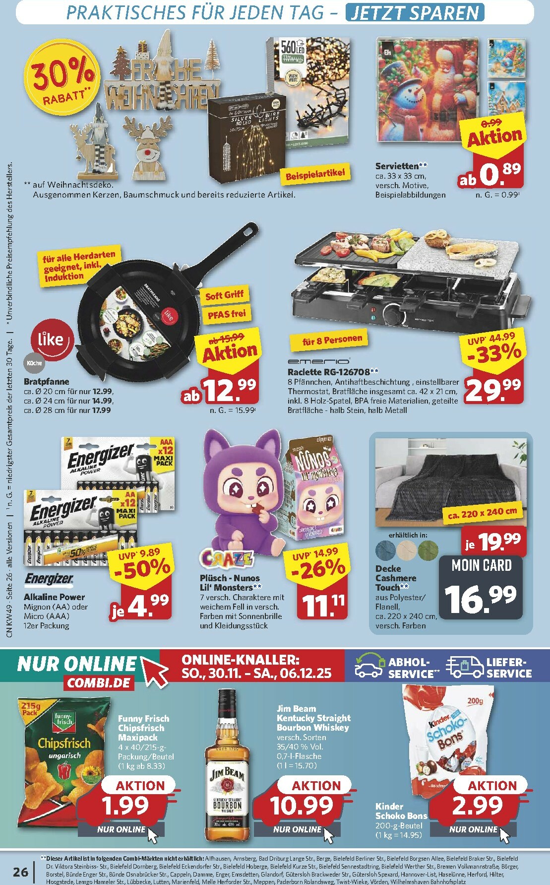 combi - Combi-Prospekt gültig vom 01.12. bis 06.12. - page: 27