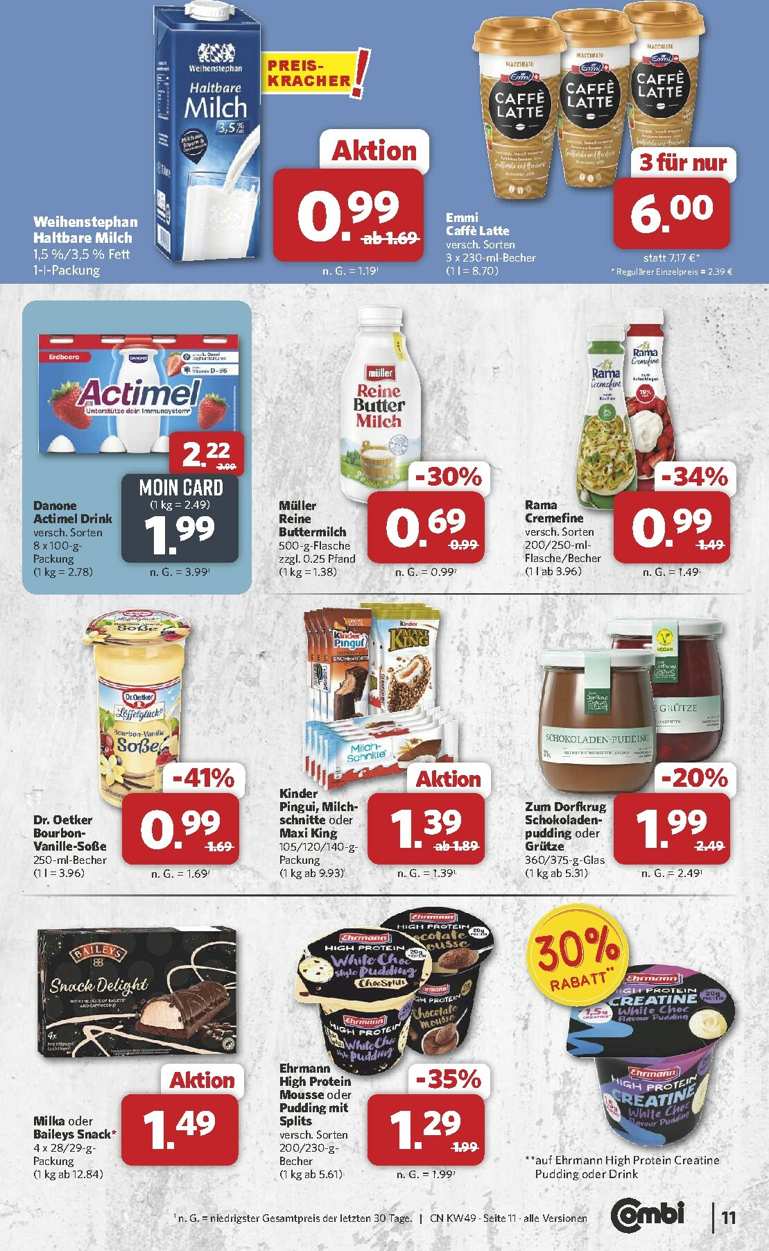 combi - Combi-Prospekt gültig vom 01.12. bis 06.12. - page: 11