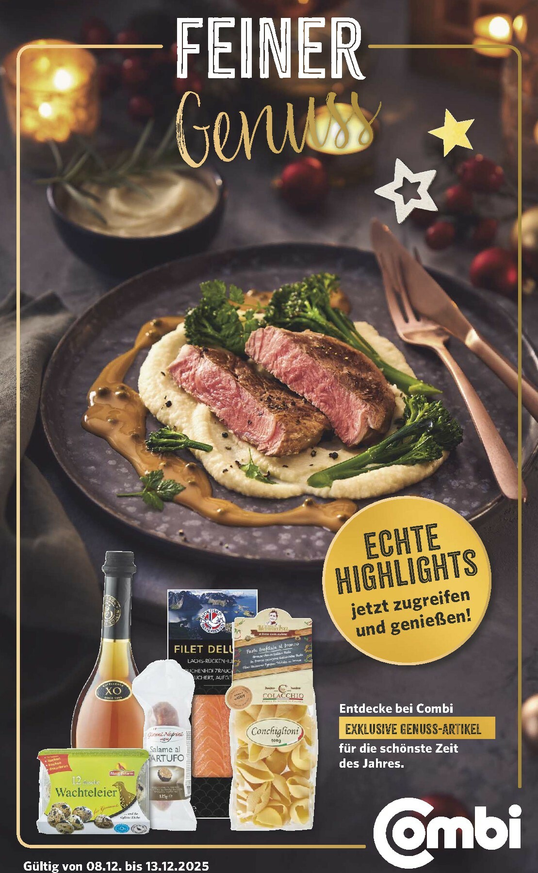combi - Combi - Feiner Genuss-Prospekt gültig vom 08.12. bis 13.12.