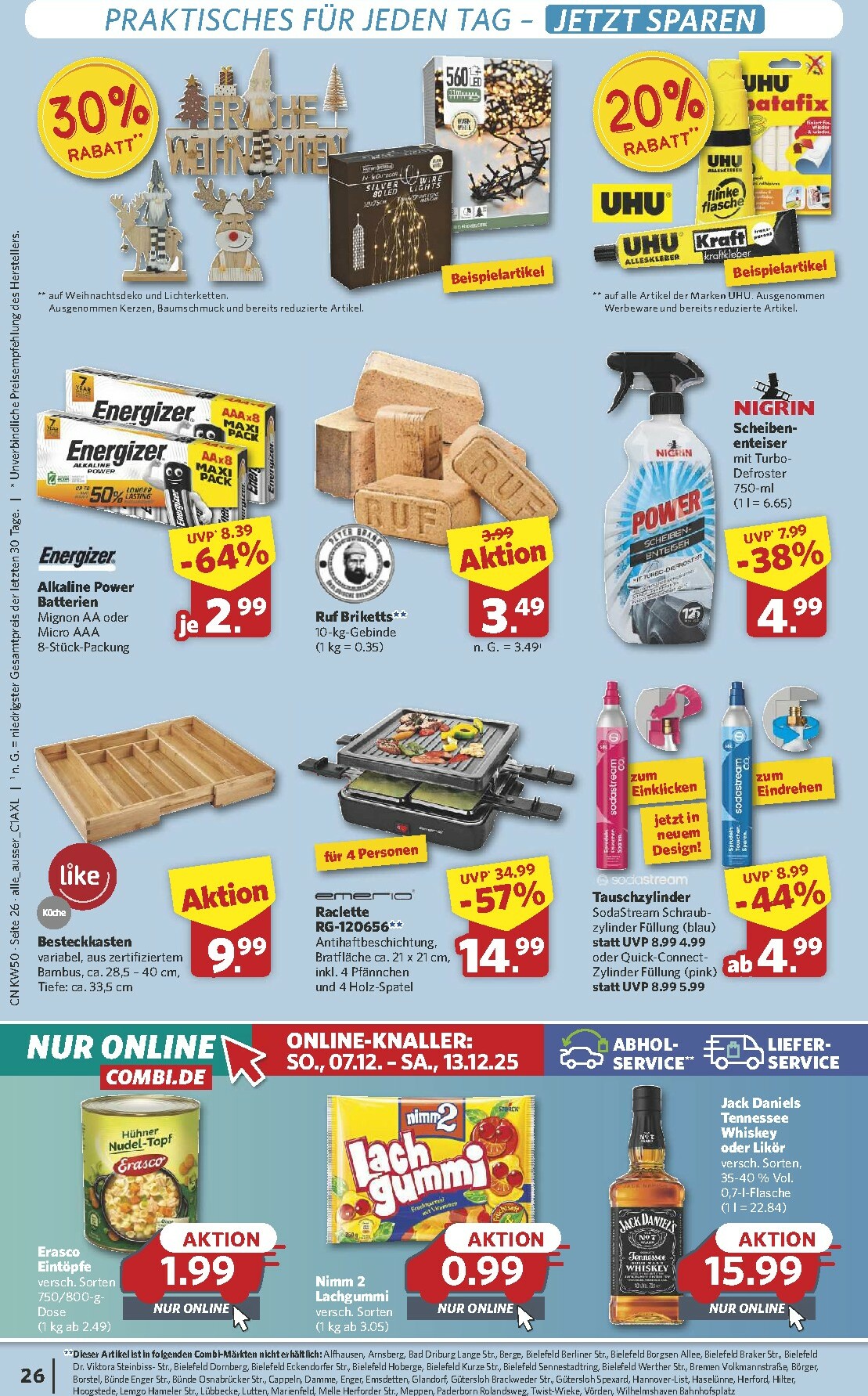 combi - Combi-Prospekt gültig vom 08.12. bis 13.12. - page: 28