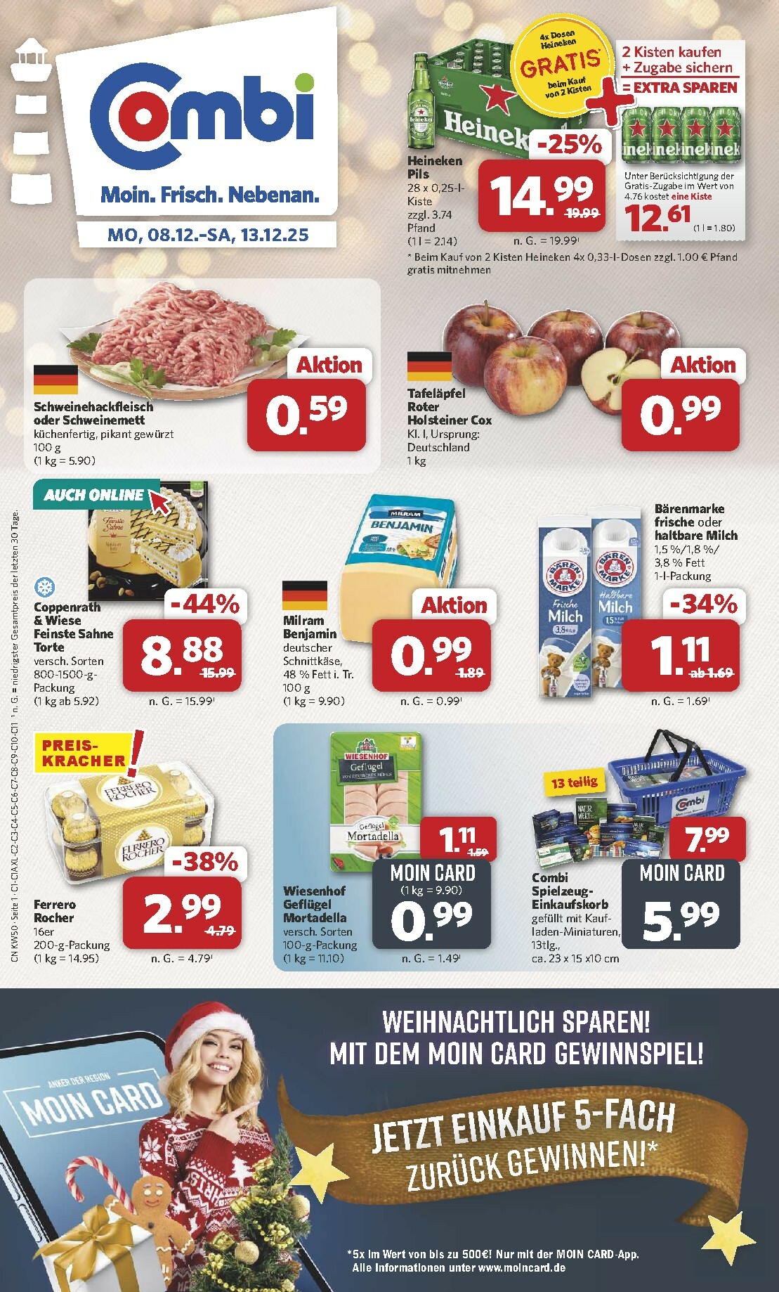 combi - Combi-Prospekt gültig vom 08.12. bis 13.12.