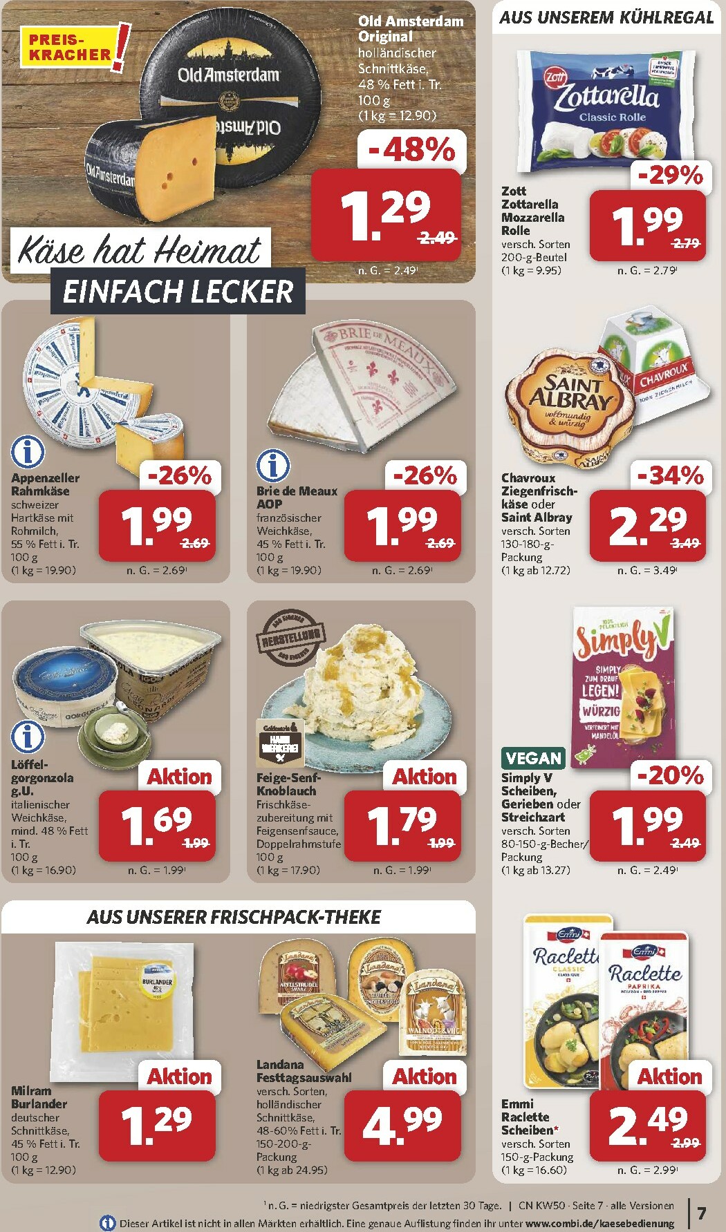 combi - Combi-Prospekt gültig vom 08.12. bis 13.12. - page: 7