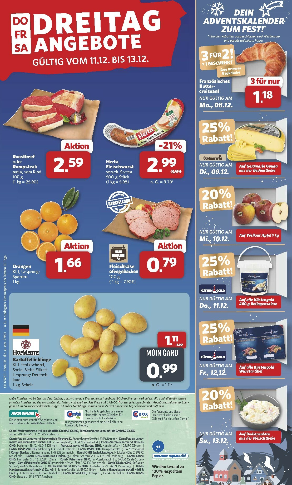 combi - Combi-Prospekt gültig vom 08.12. bis 13.12. - page: 30